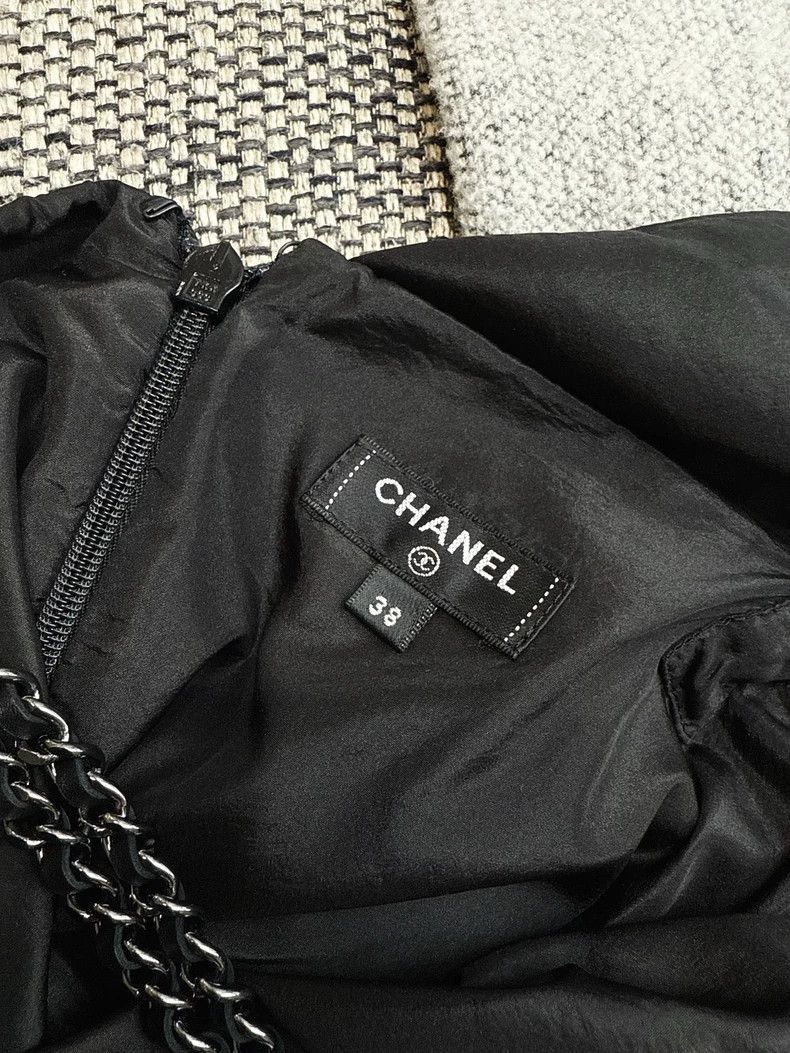 Chanel Chanel Black Chain Strap Halter Dress Size M / US 6-8 / IT 42-44 - 5 Thumbnail
