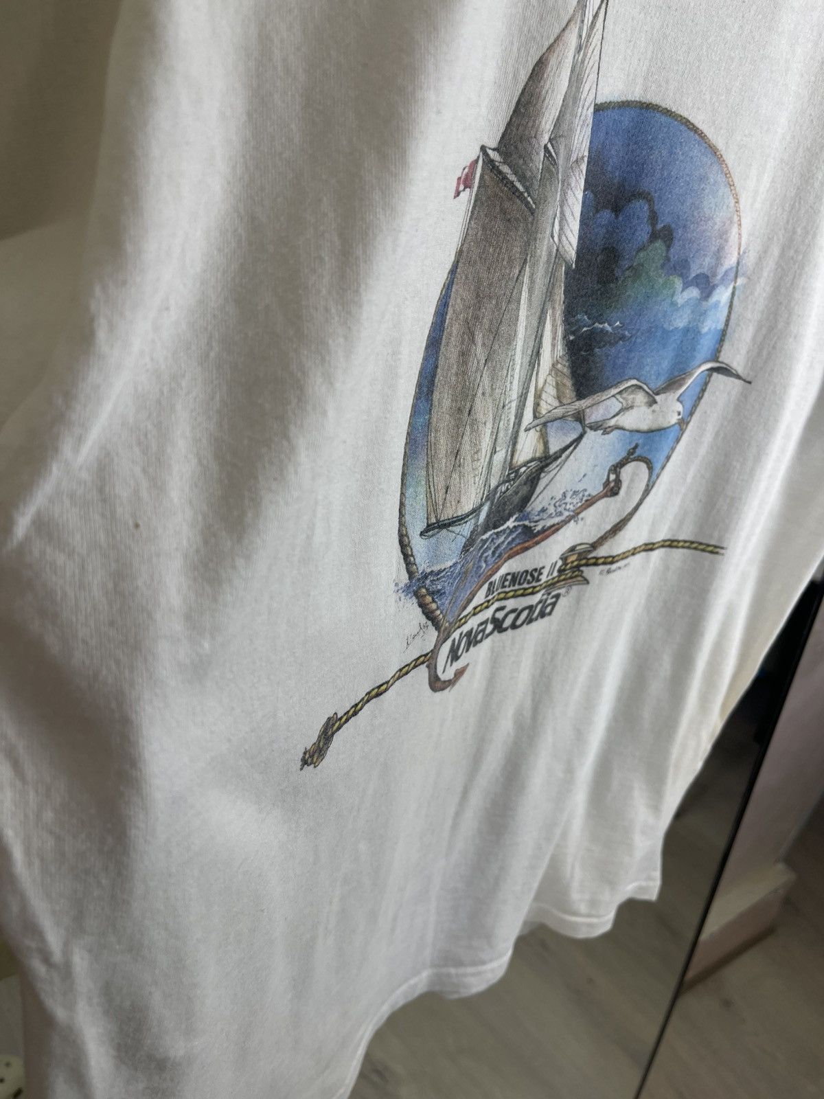 Vintage Vintage 1989 Bluenose II Nova Scotia Tee | Made in Canada Size US L / EU 52-54 / 3 - 8 Thumbnail