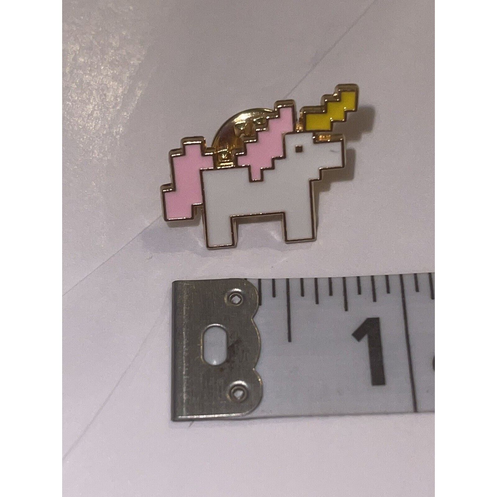 Other Digital Unicorn Pink Mane Pin Brooch Size ONE SIZE - 1 Preview