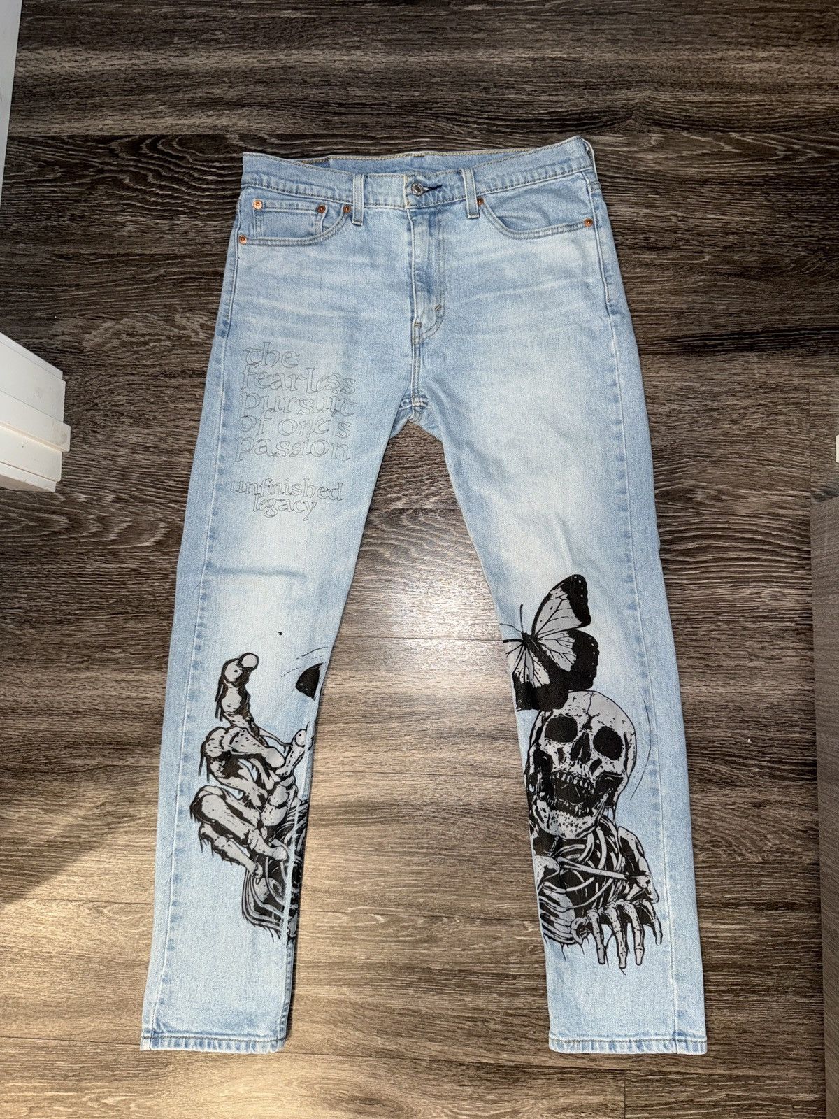 Levi's × UNFINISHED LEGACY *RARE* Unfinished Legacy x Levi’s “The Fearless Denim” Size US 32 / EU 48 - 1 Thumbnail