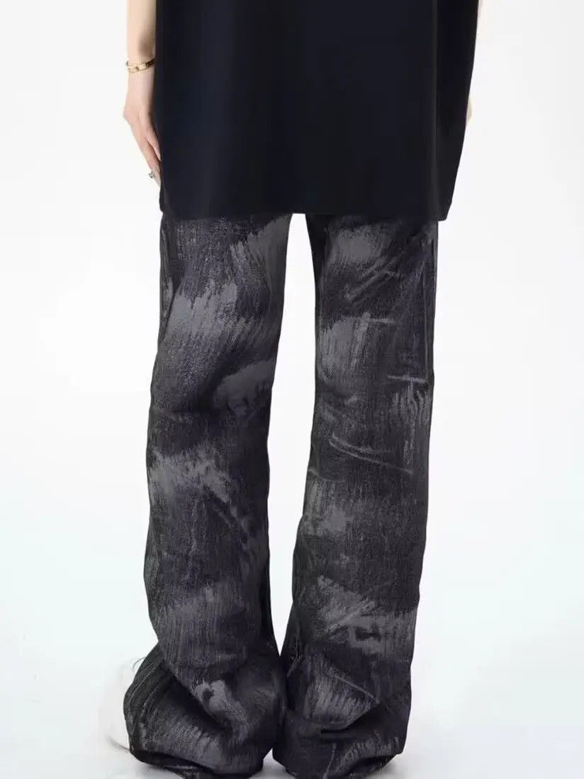 Japanese Brand × Jean Retro straight zipper high street jeans Size US 32 / EU 48 - 3 Thumbnail