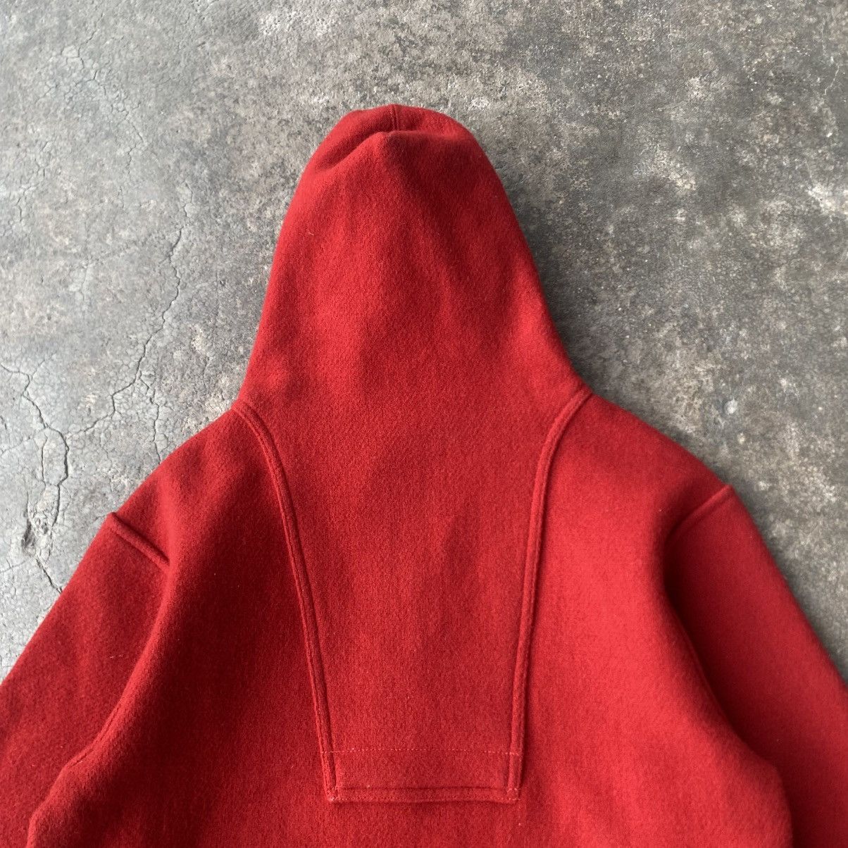 Warehouse Warehouse Pullover Wool Melton Jacket Side Zipper Talon USA Size US S / EU 44-46 / 1 - 5 Thumbnail