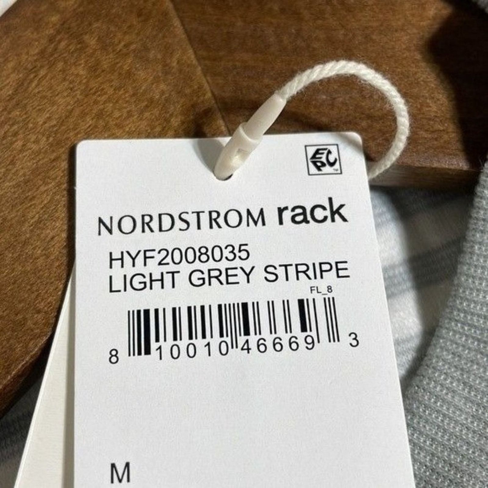 Nordstrom Cali Be Gray Striped Layered Oversized Sweatshirt New Medium Size M / US 6-8 / IT 42-44 - 10 Thumbnail