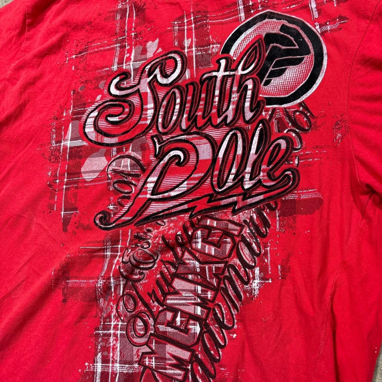 Southpole Super sick Y2K red graffiti Southpole Tee Size US XXL / EU 58 / 5 - 2 Thumbnail