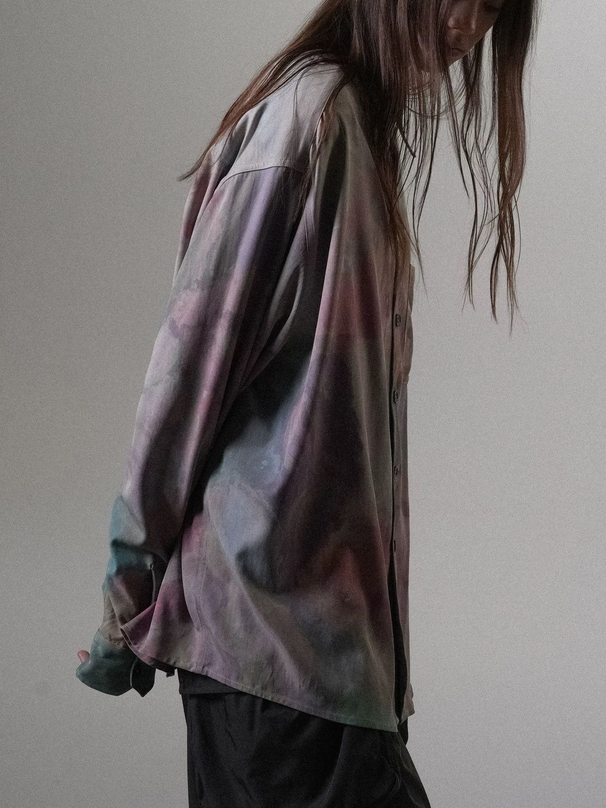 Other Oil-Painting Print Tencel Vintage Silhouette LS Shirt Size US M / EU 48-50 / 2 - 10 Thumbnail