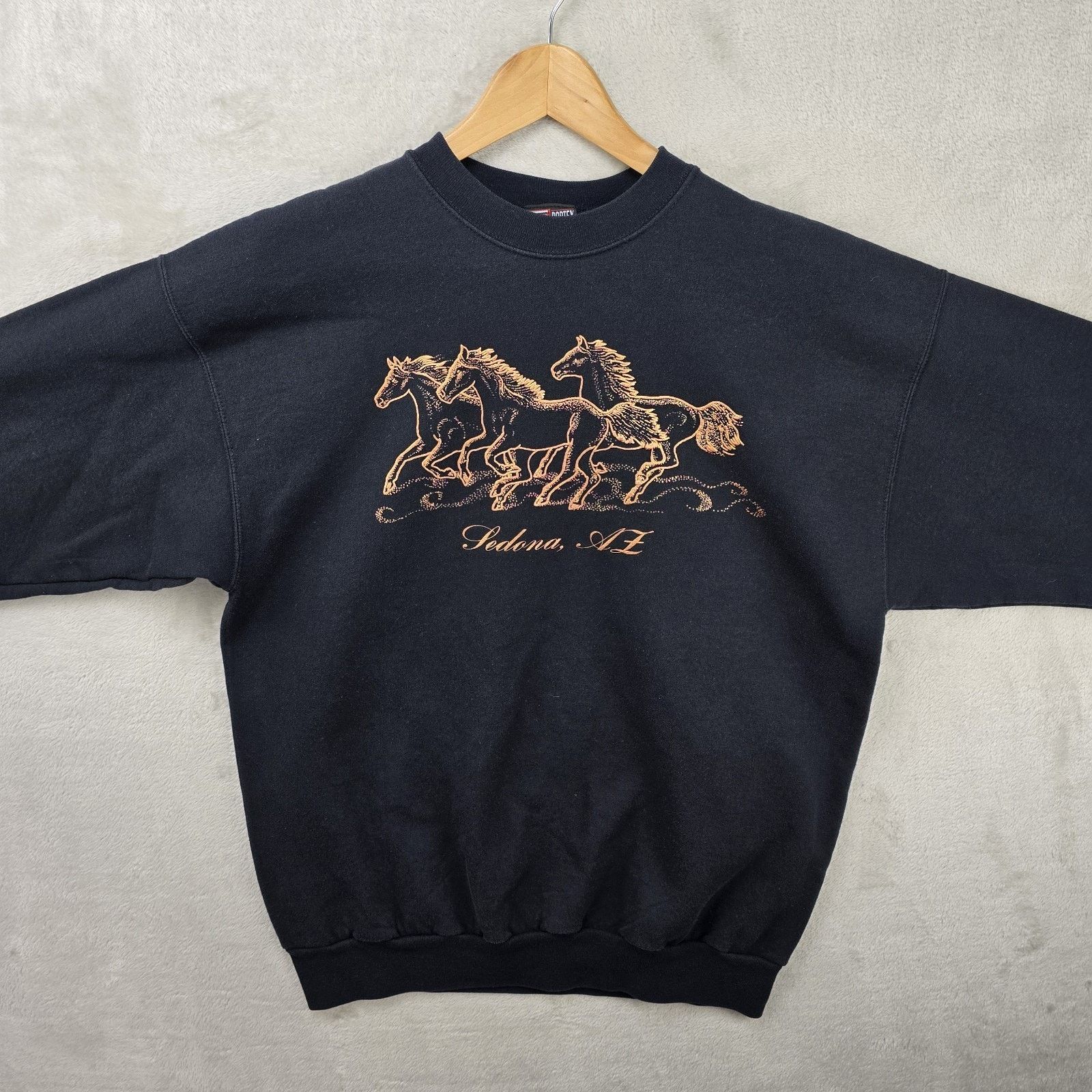 Other Vintage 90s Horse Sedona Arizona Sweatshirt Mens Large AZ Size US L / EU 52-54 / 3 - 2 Thumbnail