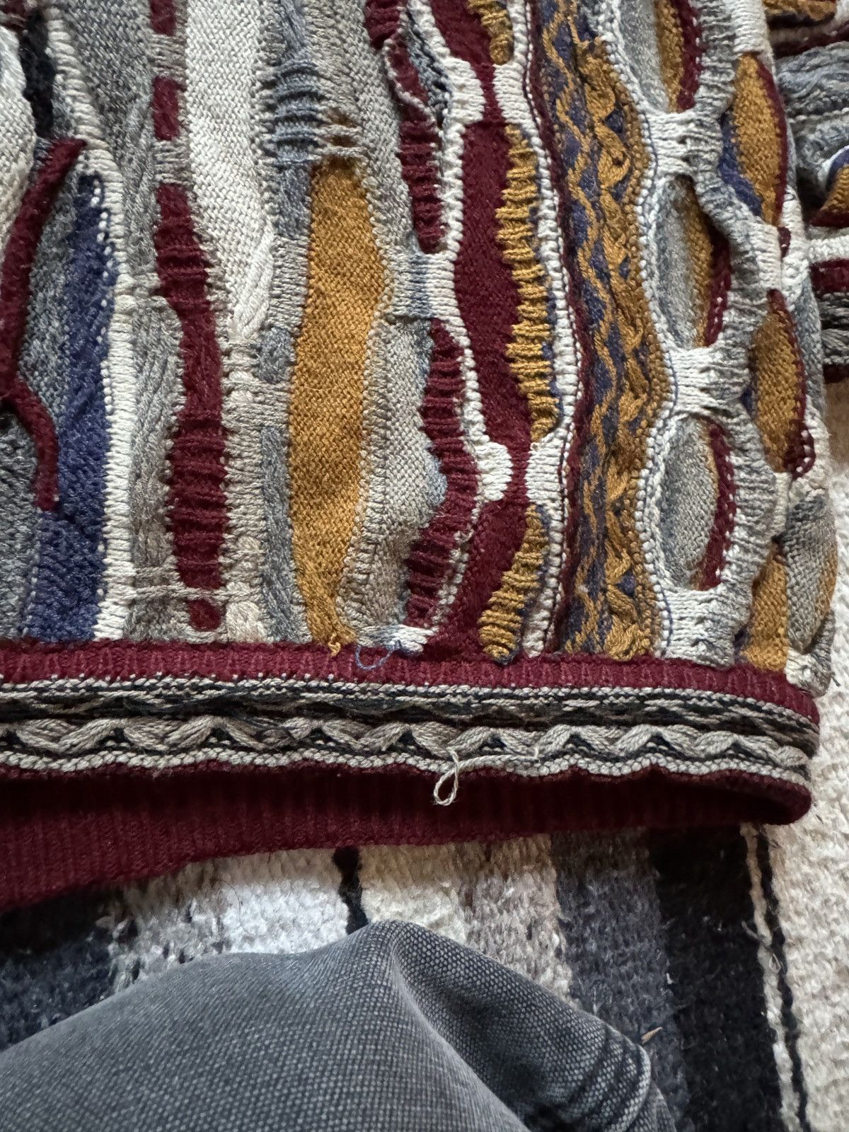 Bergati Vintage Bergati COOGI-Style Cableknit Sweater XL Size US XL / EU 56 / 4 - 4 Thumbnail