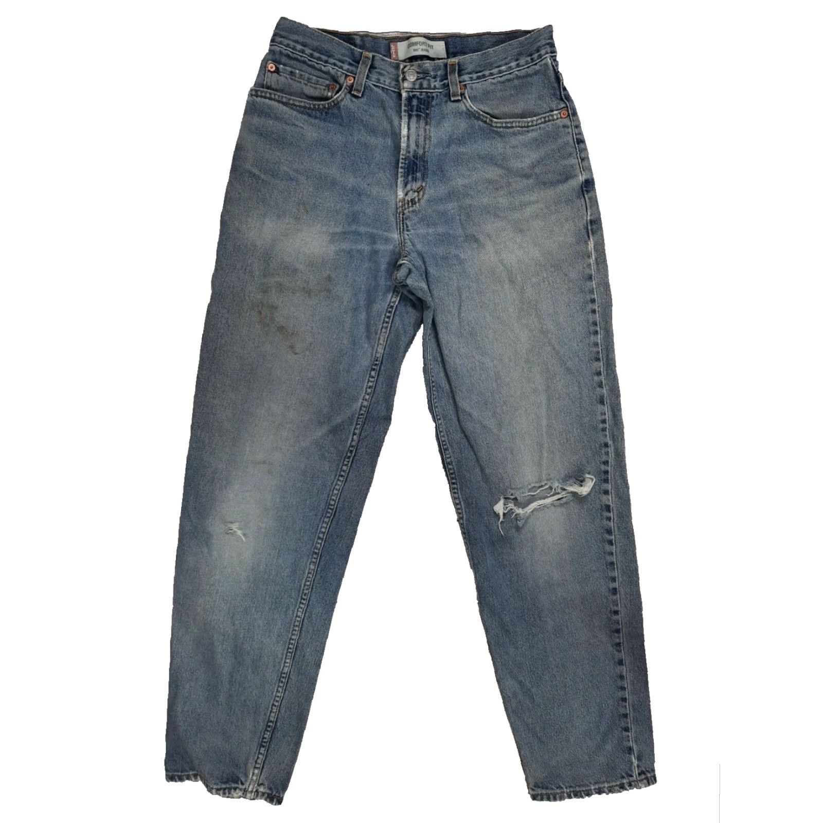 Levi's VINTAGE Levi's 560 Loose Comfort Fit Jeans Men's 31x34 (31x32) Distressed M2M Size US 31 - 2 Thumbnail