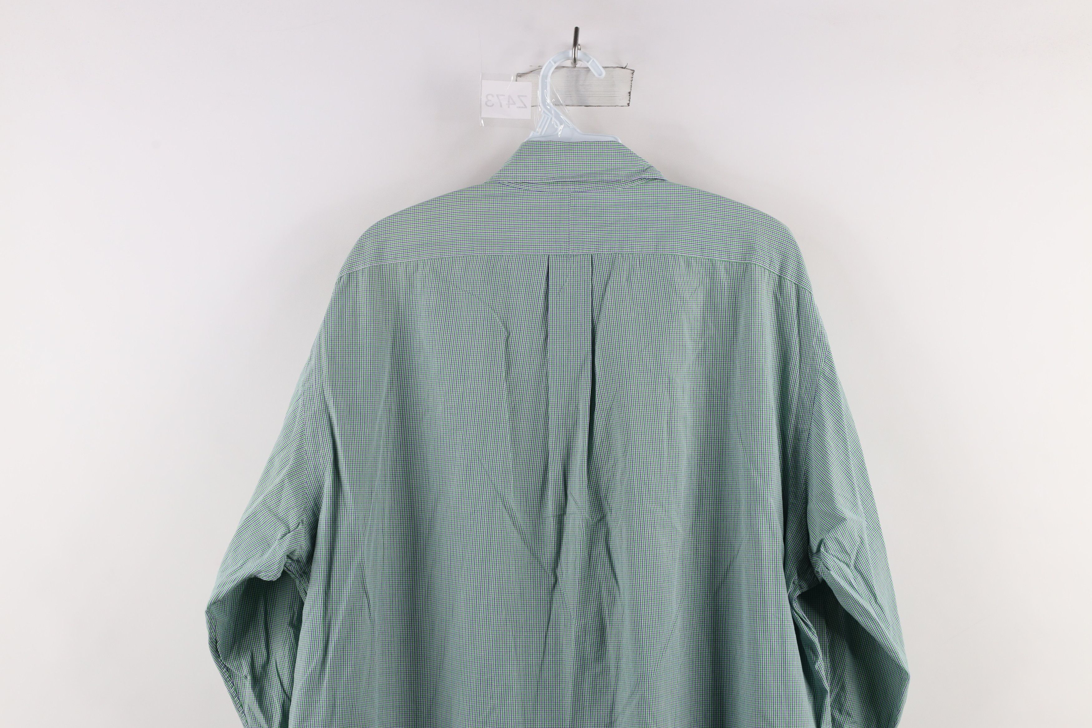 Polo Ralph Lauren Vintage 90s Ralph Lauren Collared Button Down Shirt Green Size US L / EU 52-54 / 3 - 8 Thumbnail