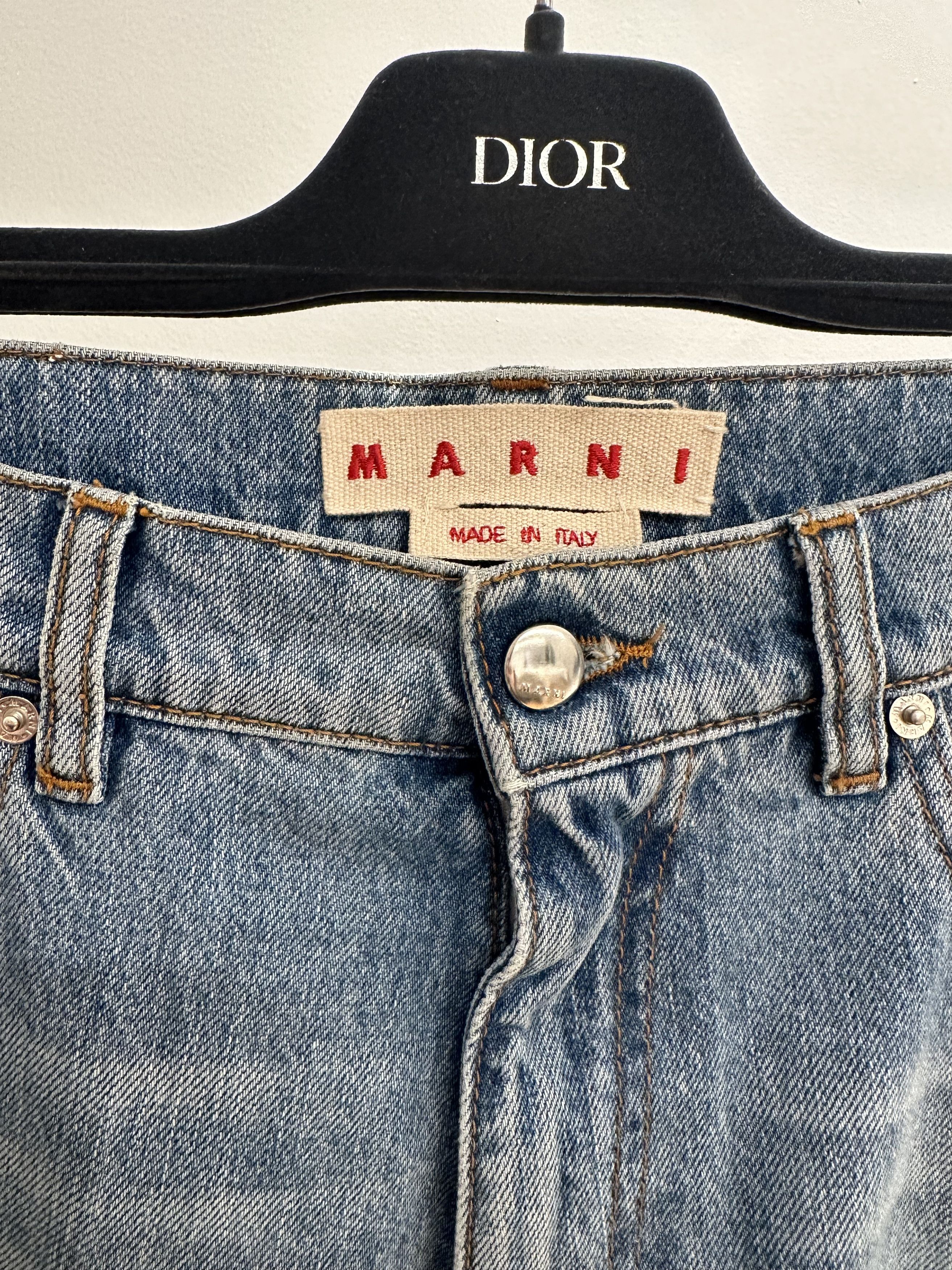 Marni Mohair Patches Jeans Size US 30 / EU 46 - 3 Thumbnail