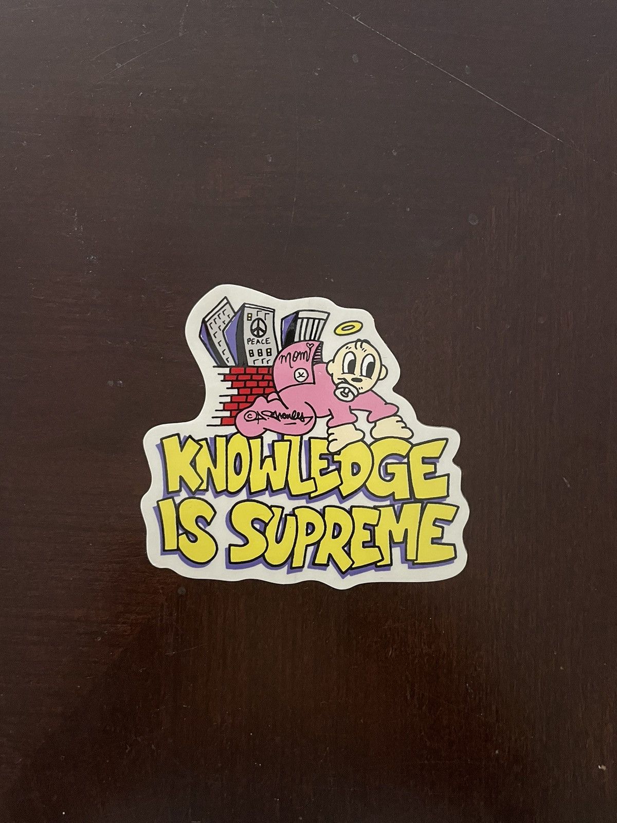 Supreme Supreme Knowledge Is Supreme Sticker Size ONE SIZE - 1 Thumbnail