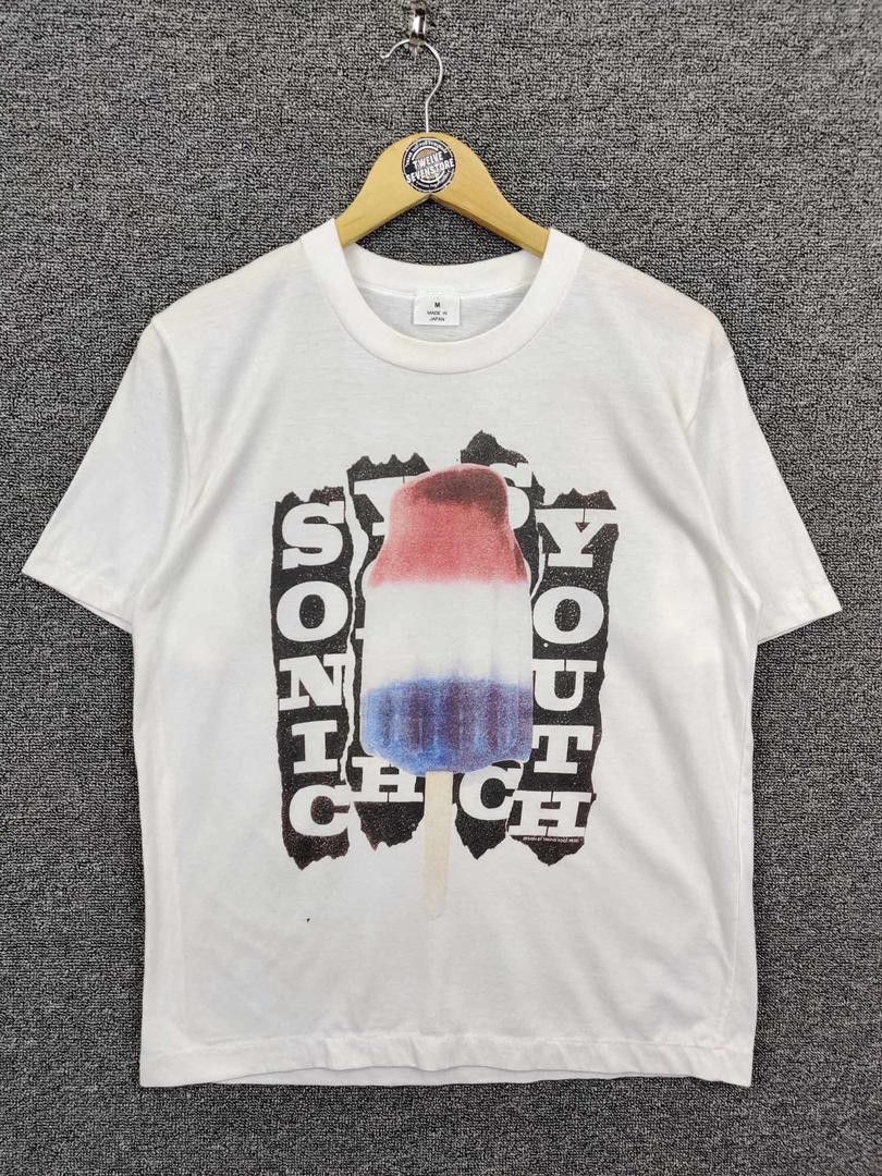 Band Tees × Gildan × Vintage Sonic Youth Bomb Pop Ice Cream 1991