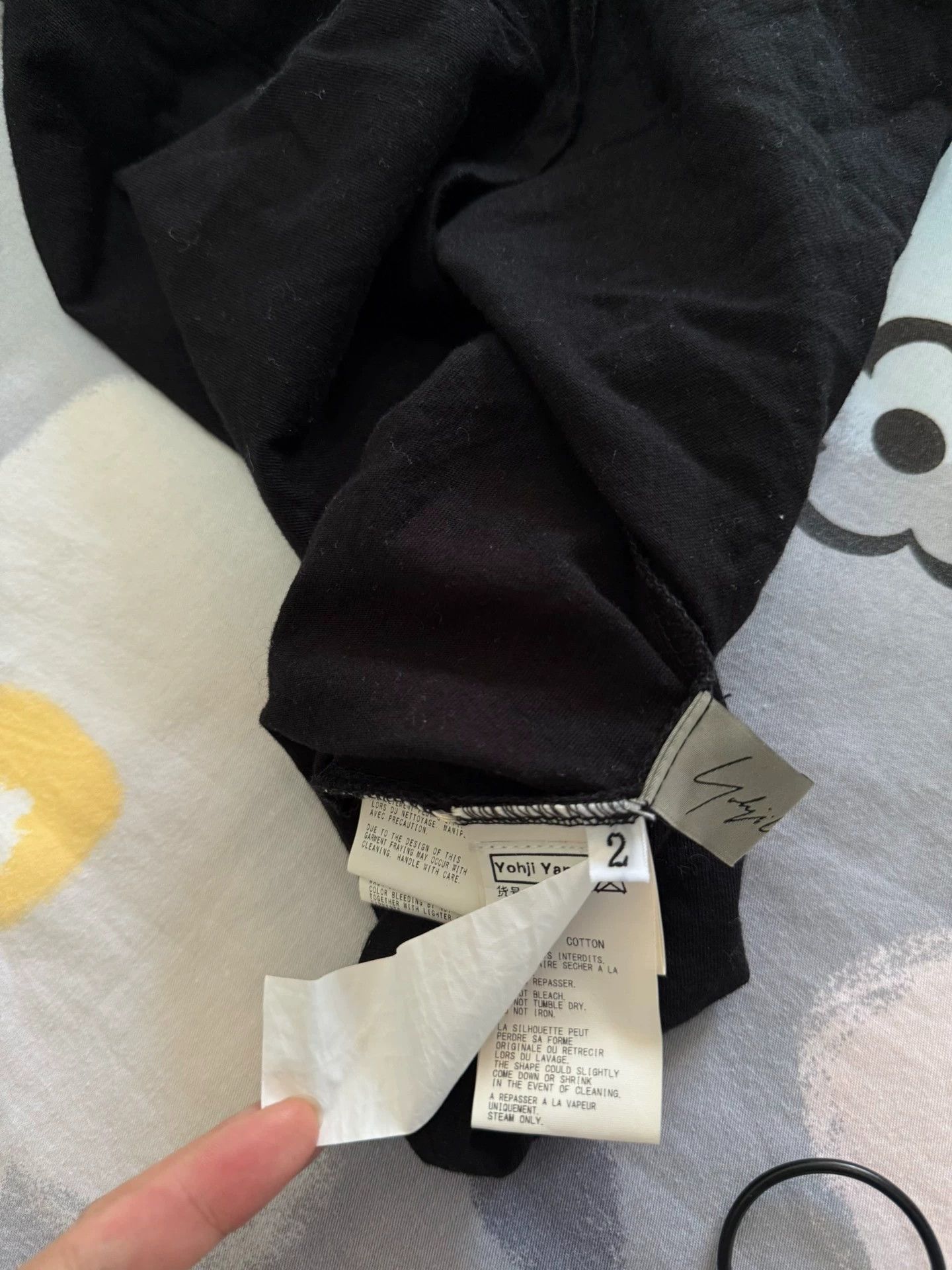 Yohji Yamamoto Yohji Yamamoto short-sleeve cross cutout no show 9/10 Size XS / US 0-2 / IT 36-38 - 3 Thumbnail