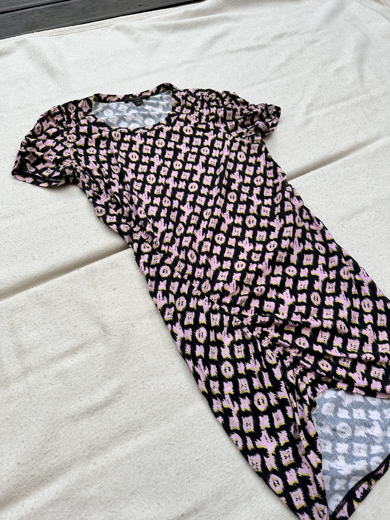 Louis Vuitton Louis Vuitton Mini Dress Top Blurred Monogram LV Size M / US 6-8 / IT 42-44 - 3 Thumbnail