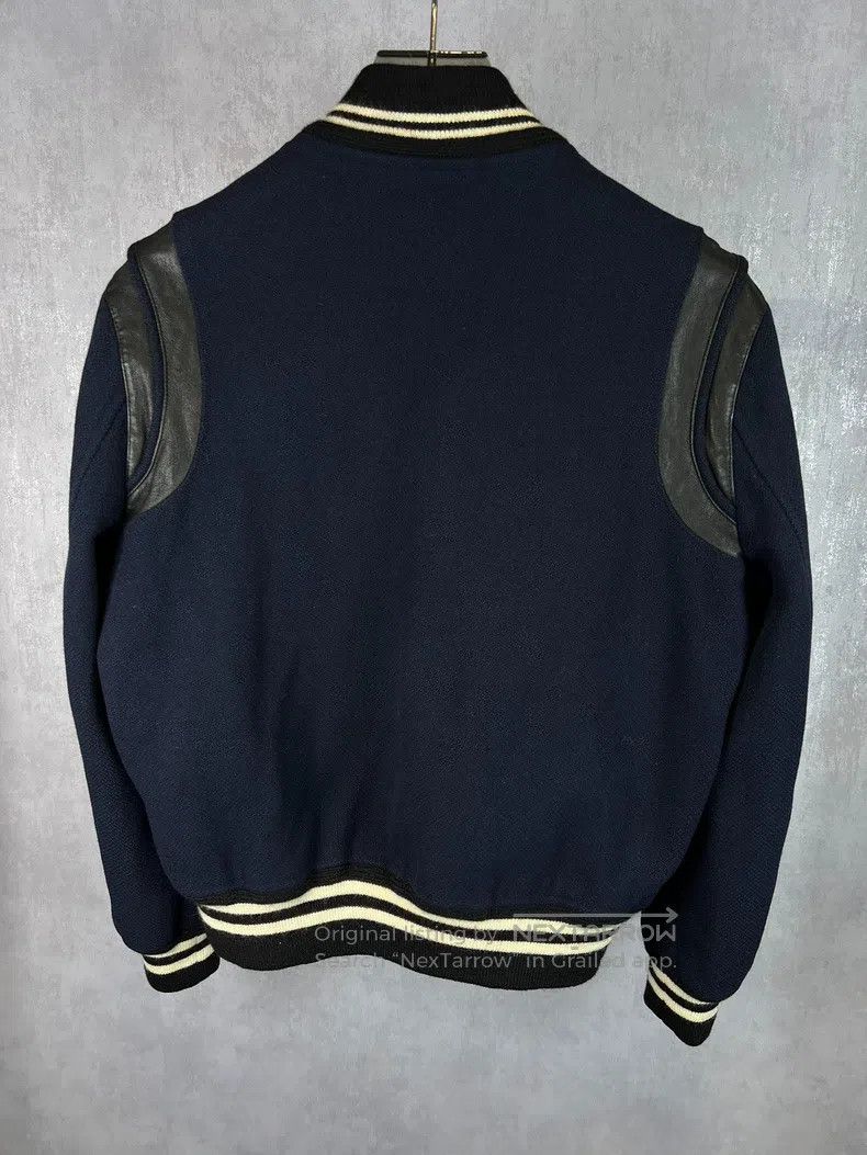 Saint Laurent Paris Saint Laurent Paris Deep blue baseball jacket Size US S / EU 44-46 / 1 - 2 Thumbnail