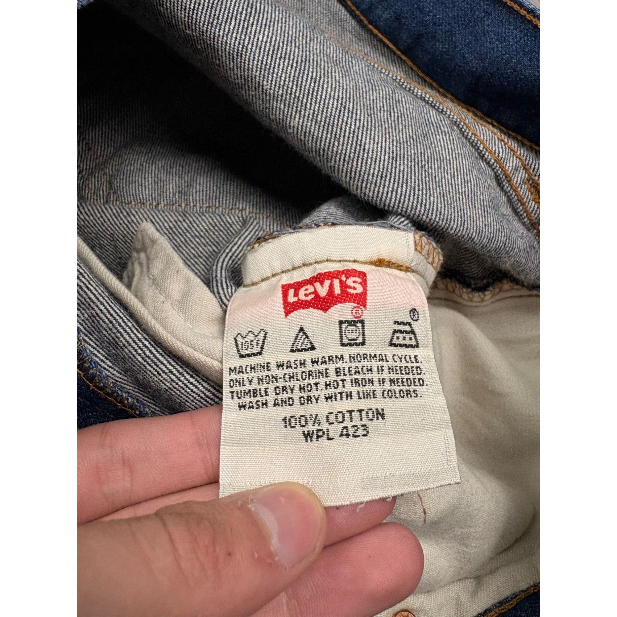 Levi's Vintage Levis 501 Distressed Raw Hem Denim Jeans 34x30 stree Size US 34 / EU 50 - 9 Thumbnail