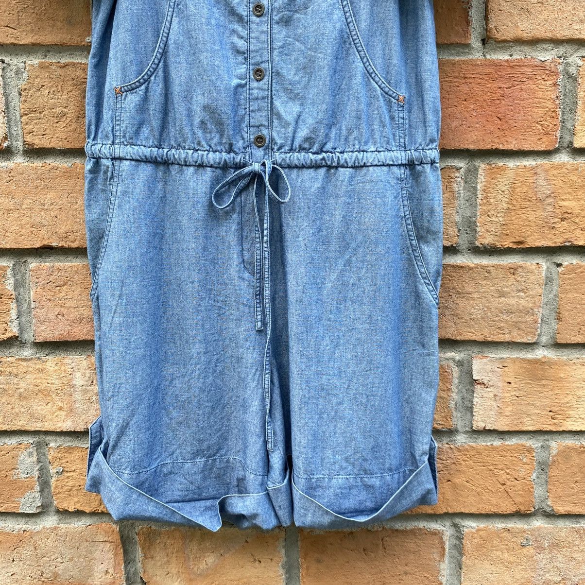 Tsumori Chisato TSUMORI CHISATO Blue Denim Romper with Peter Pan Collar Size M / US 6-8 / IT 42-44 - 5 Thumbnail