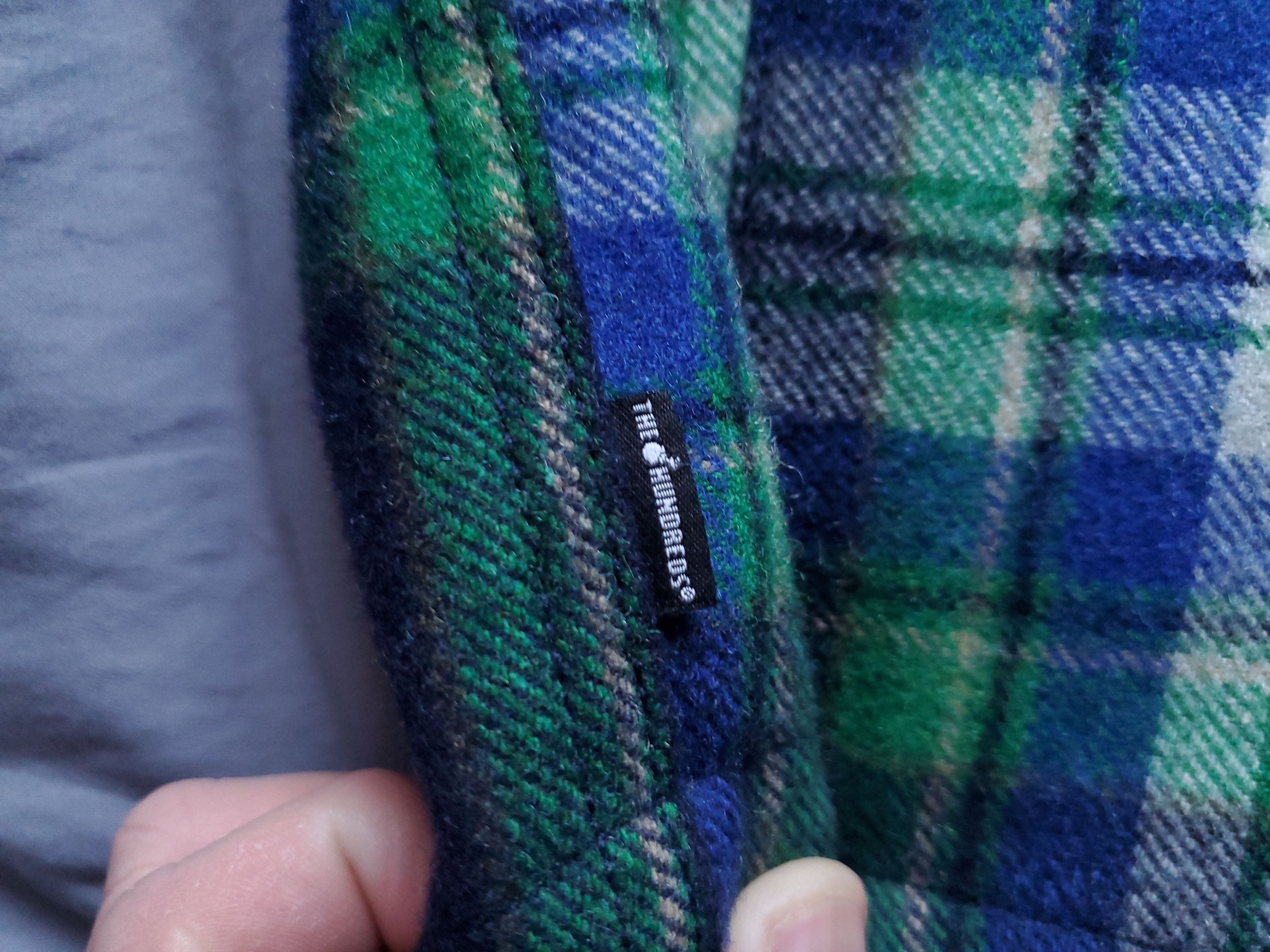 The Hundreds The Hundreds Green Wool Plaid Jacket Size US L / EU 52-54 / 3 - 9 Thumbnail