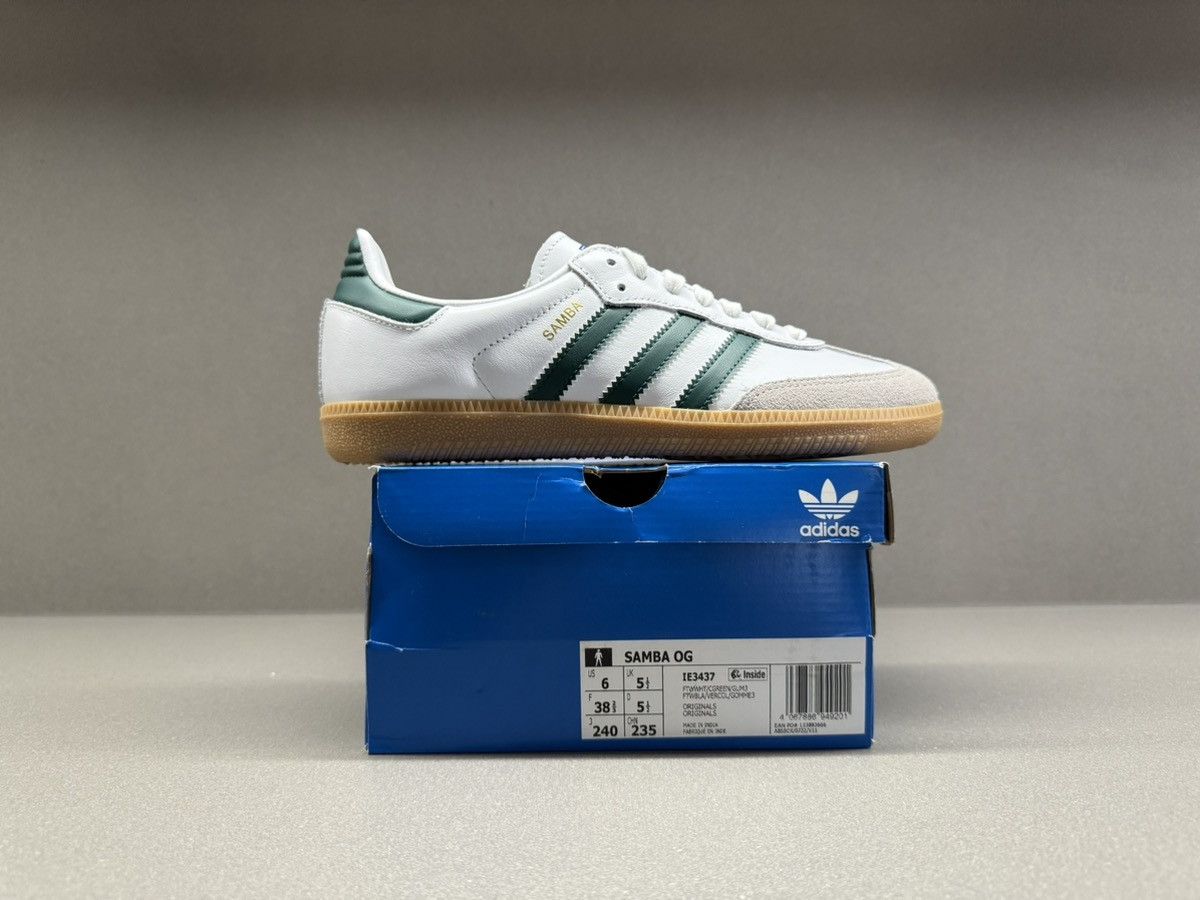 Adidas Adidas Samba OG Collegiate Green Size US 6 / EU 39 - 4 Thumbnail