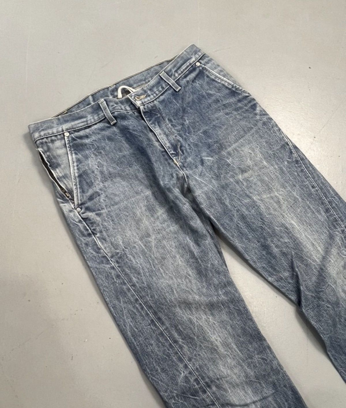 Levi's Vintage Levi’s engineer jeans denim Size US 34 / EU 50 - 7 Thumbnail