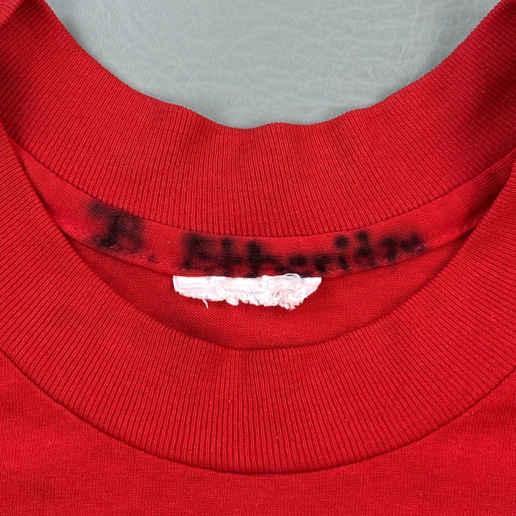 Disney VINTAGE Disney Winnie The Pooh Sleep Shirt Women's One Size Red Knit Cotton Logo 90s Cartoon Classic 80s 90s Womens Sleep Shirt Size ONE SIZE - 5 Thumbnail
