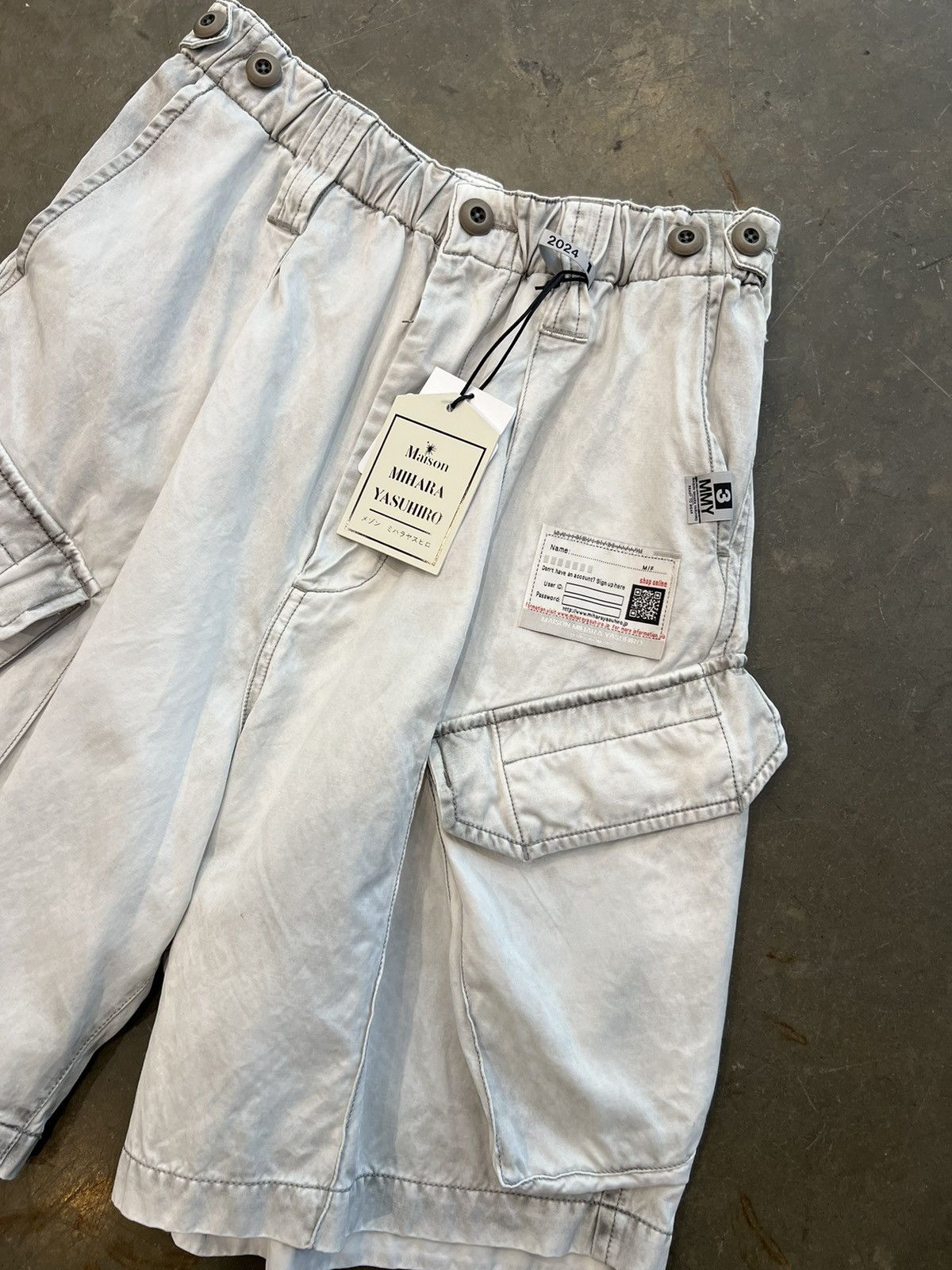 Maison MIHARA YASUHIRO Twill Cargo Short Size US 30 / EU 46 - 3 Thumbnail