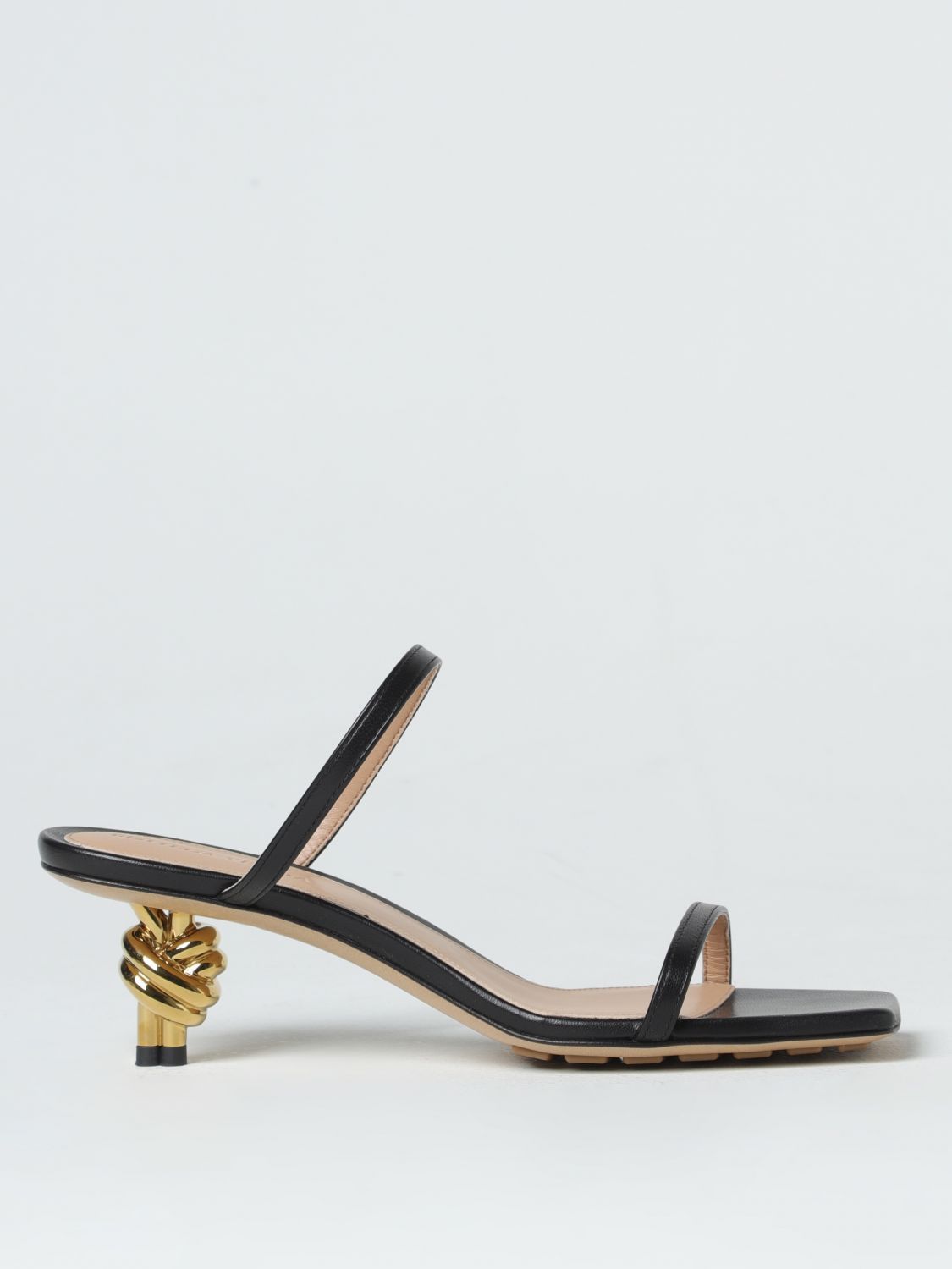 image of Bottega Veneta Heel Shoesed Sandals Woman Black, Women's (Size 10)