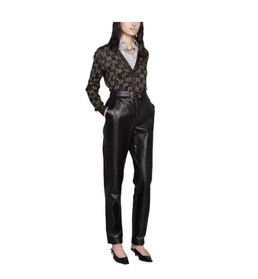 Gucci Gucci GG Jacquard Motif Metallised Fiber Cardigan size S Size S / US 4 / IT 40 - 2 Thumbnail