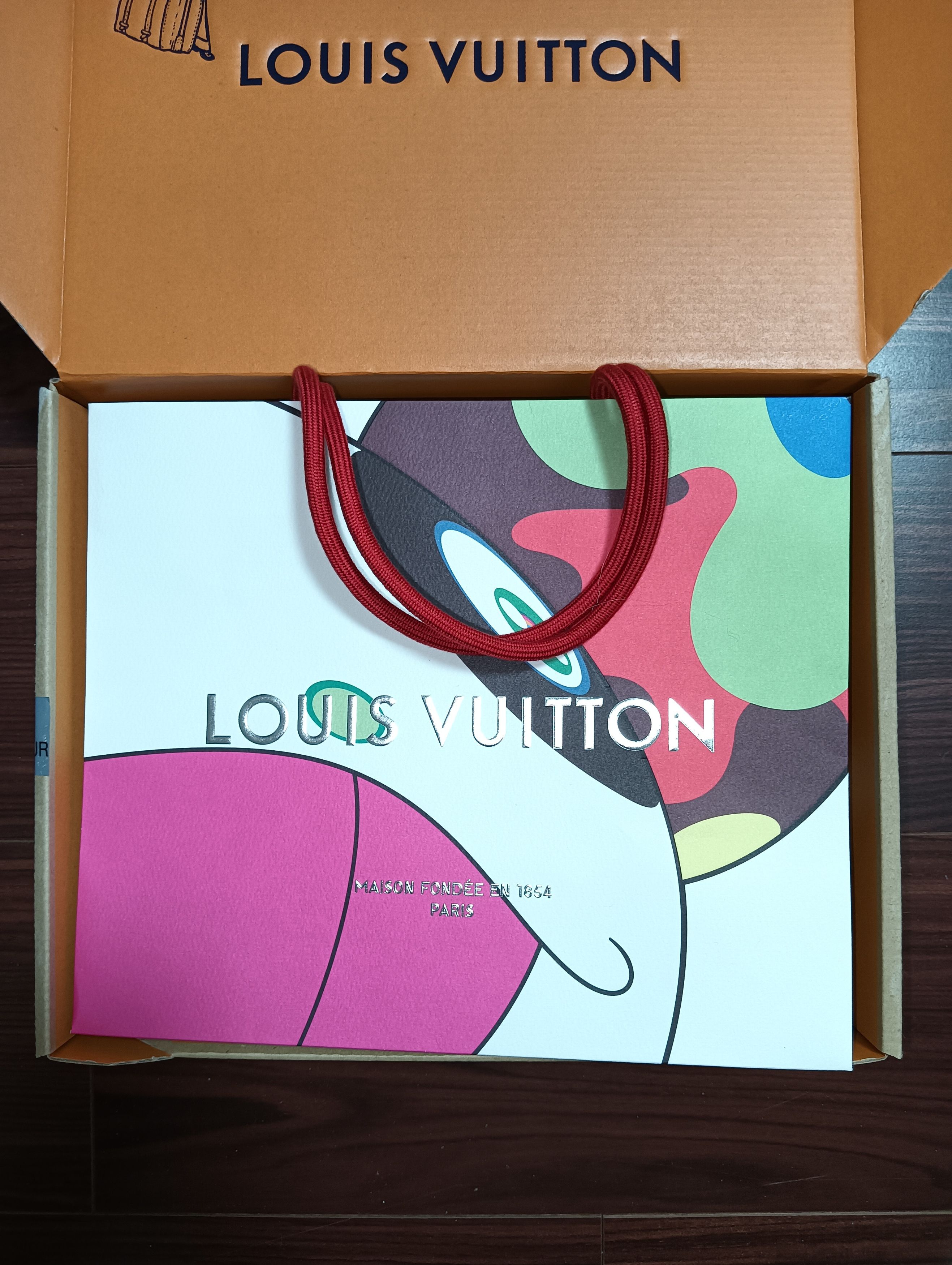 Louis Vuitton × Takashi Murakami Card Case Porto Carte Romy Size ONE SIZE - 8 Thumbnail