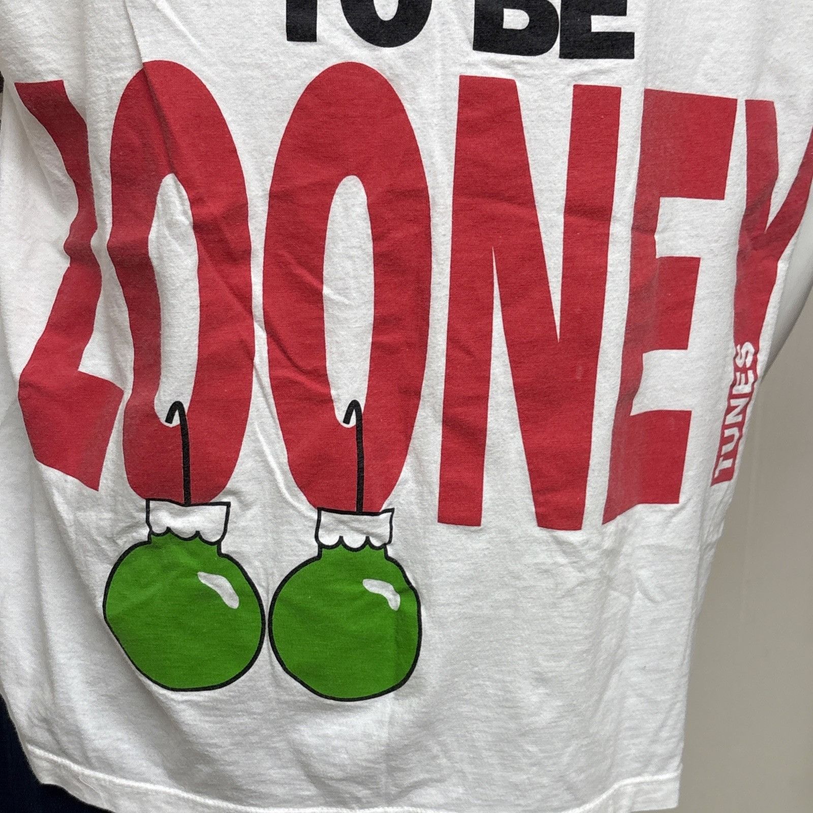 Warner Bros Vtg Warner Bros Shirt Looney Balls & Hos Christmas Double Si Size US XL / EU 56 / 4 - 7 Thumbnail