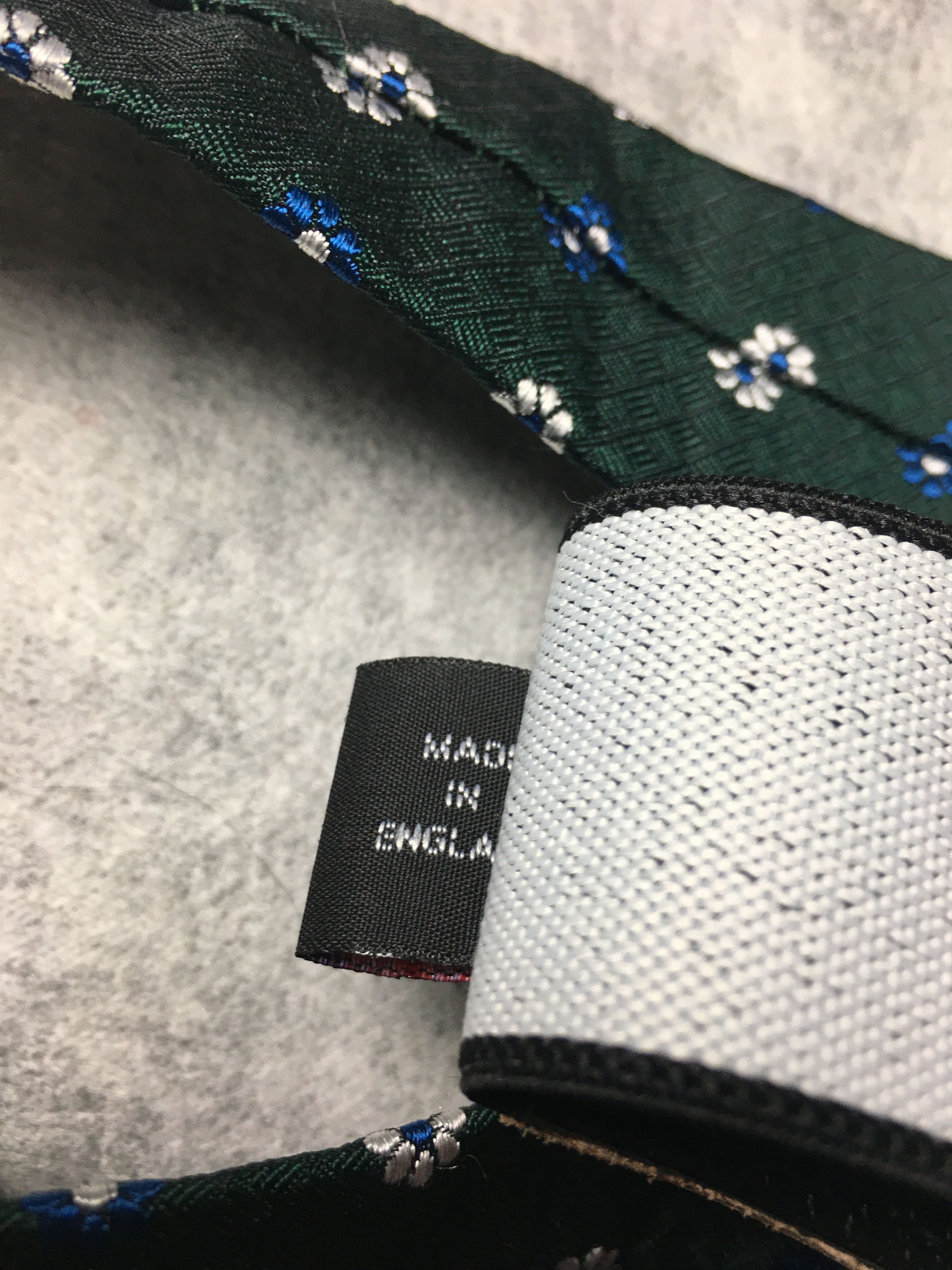 Turnbull & Asser Turnbull & Asser Adjustable Silk Leather Braces Flowers Size ONE SIZE - 5 Thumbnail