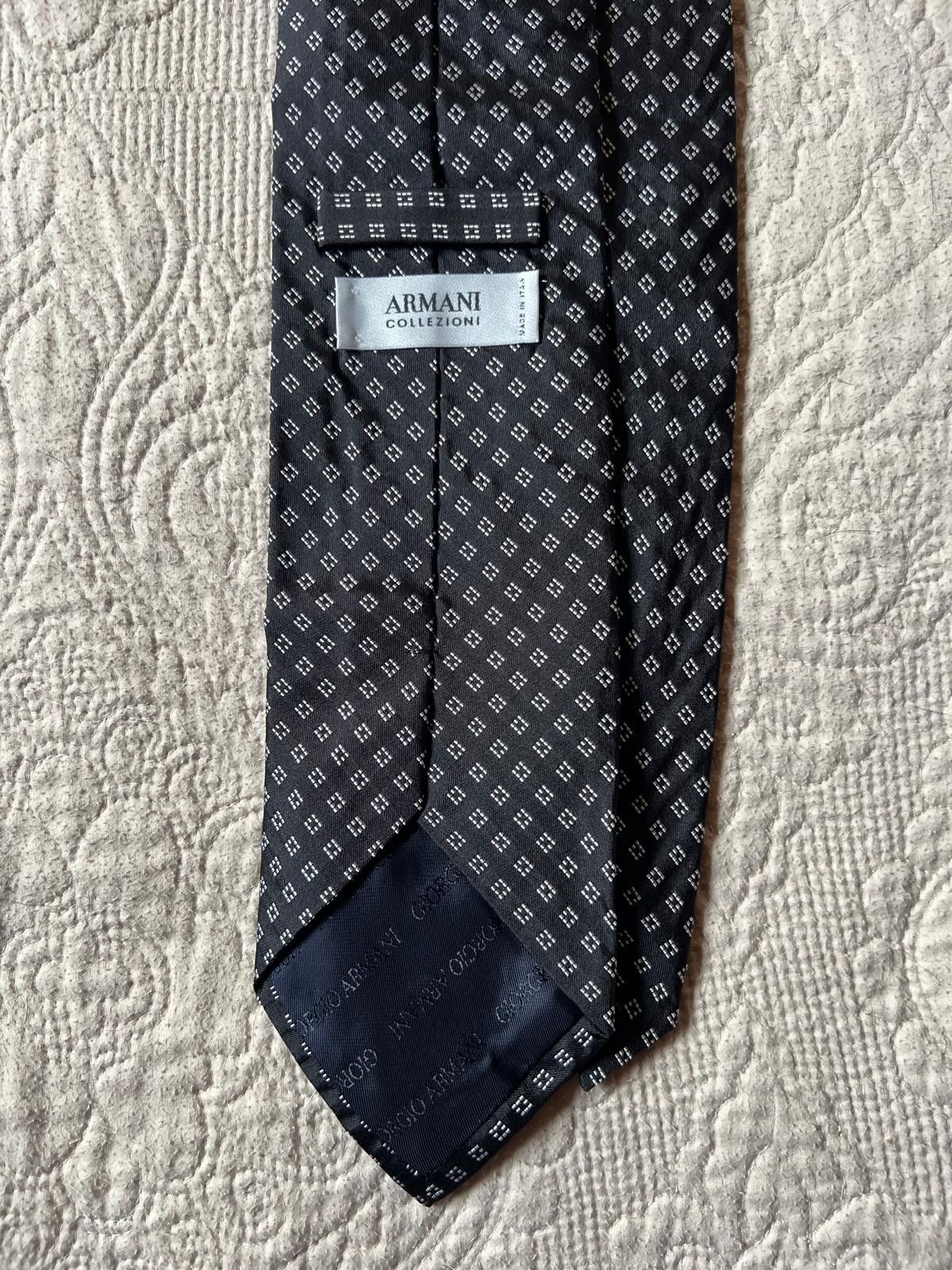 Armani Collezioni Armani Collezioni long exclusive silk tie Size ONE SIZE - 2 Thumbnail