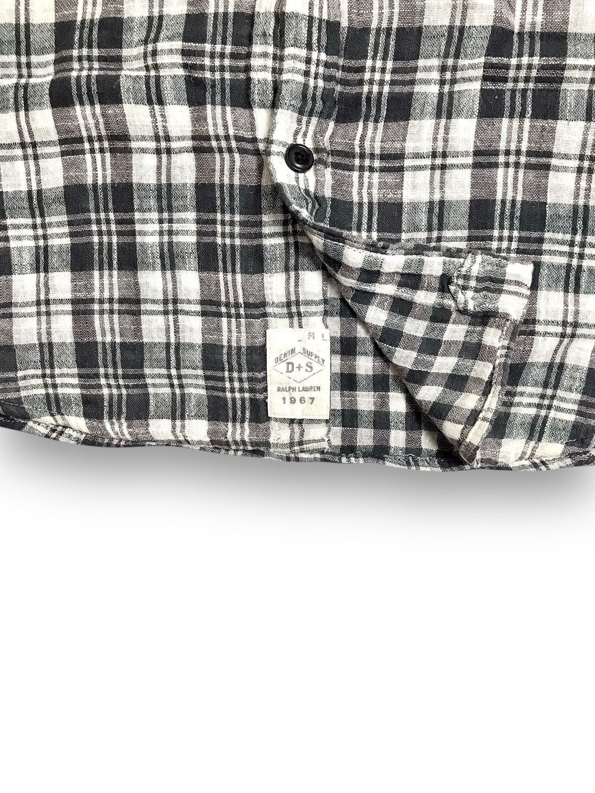 Denim & Supply Ralph Lauren × Ralph Lauren × Vintage Denim & Supply Ralph Lauren Vintage Plaid Flannel Size US L / EU 52-54 / 3 - 3 Thumbnail