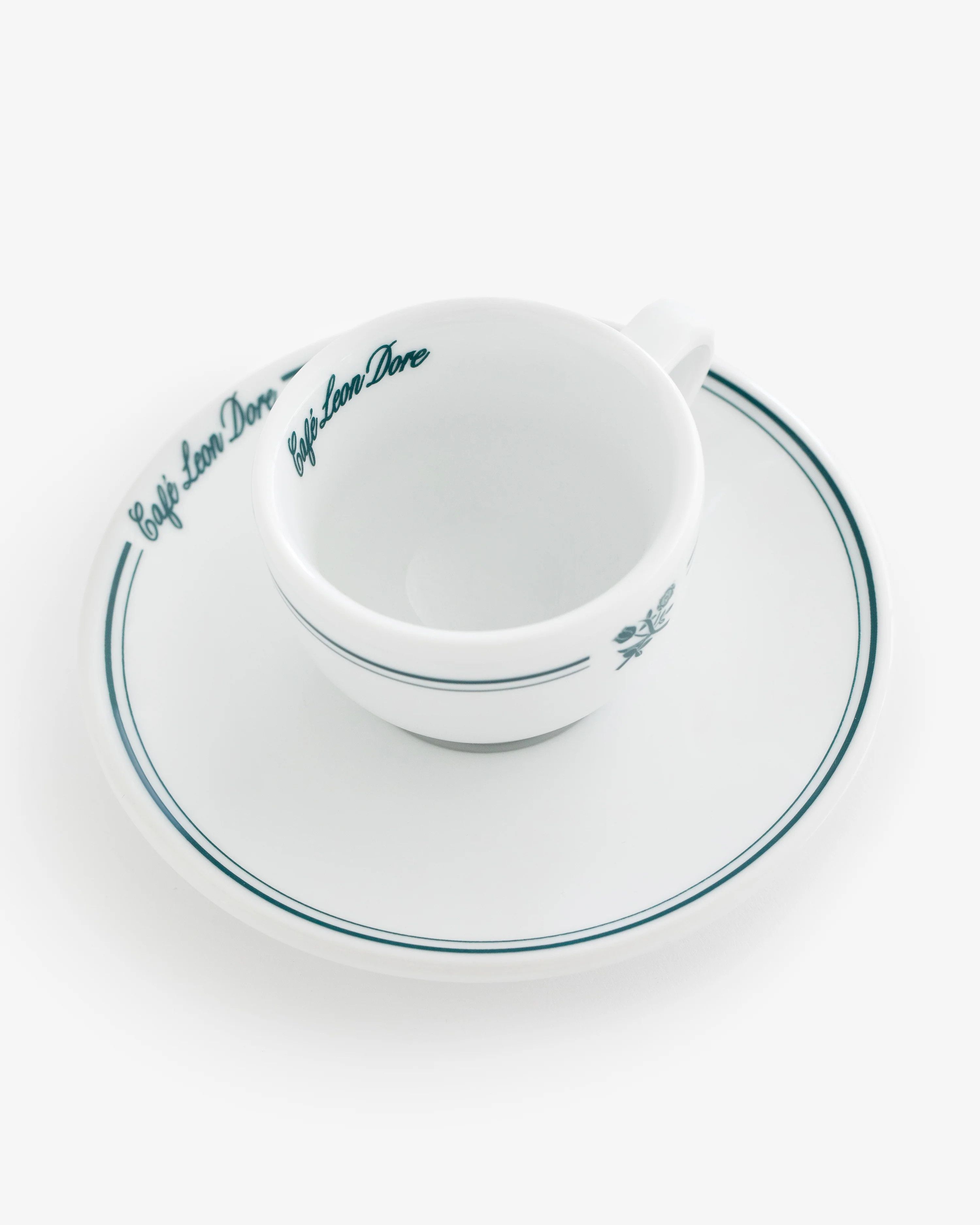 Aime Leon Dore Aime Leon Dore Cafe Leon Dore Expresso Cup & Saucer Set of 6 Size ONE SIZE - 5 Thumbnail
