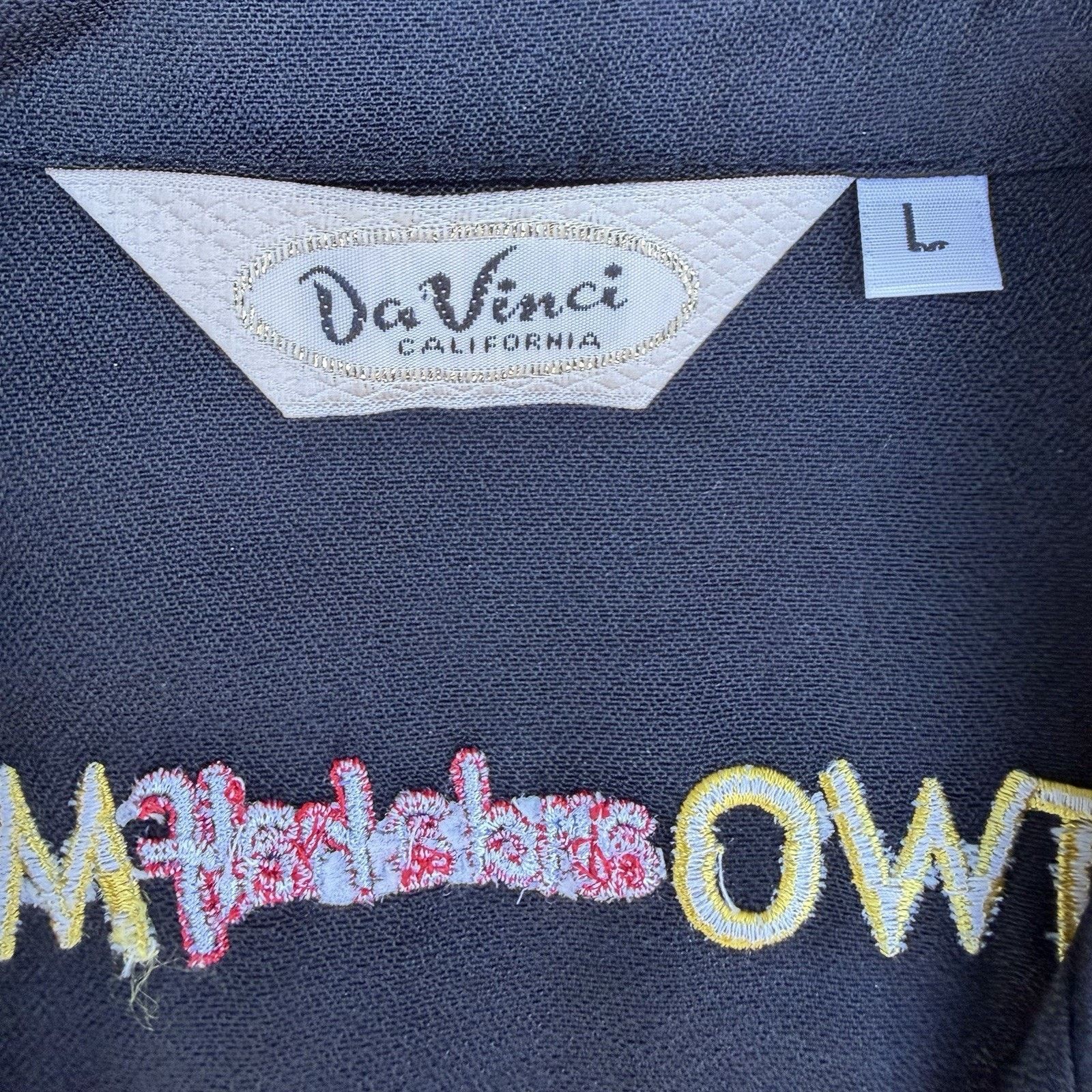 Vintage Vintage Da Vinci Two & A Half Man Lounge Shirt Charlie Sheen Size US L / EU 52-54 / 3 - 5 Thumbnail