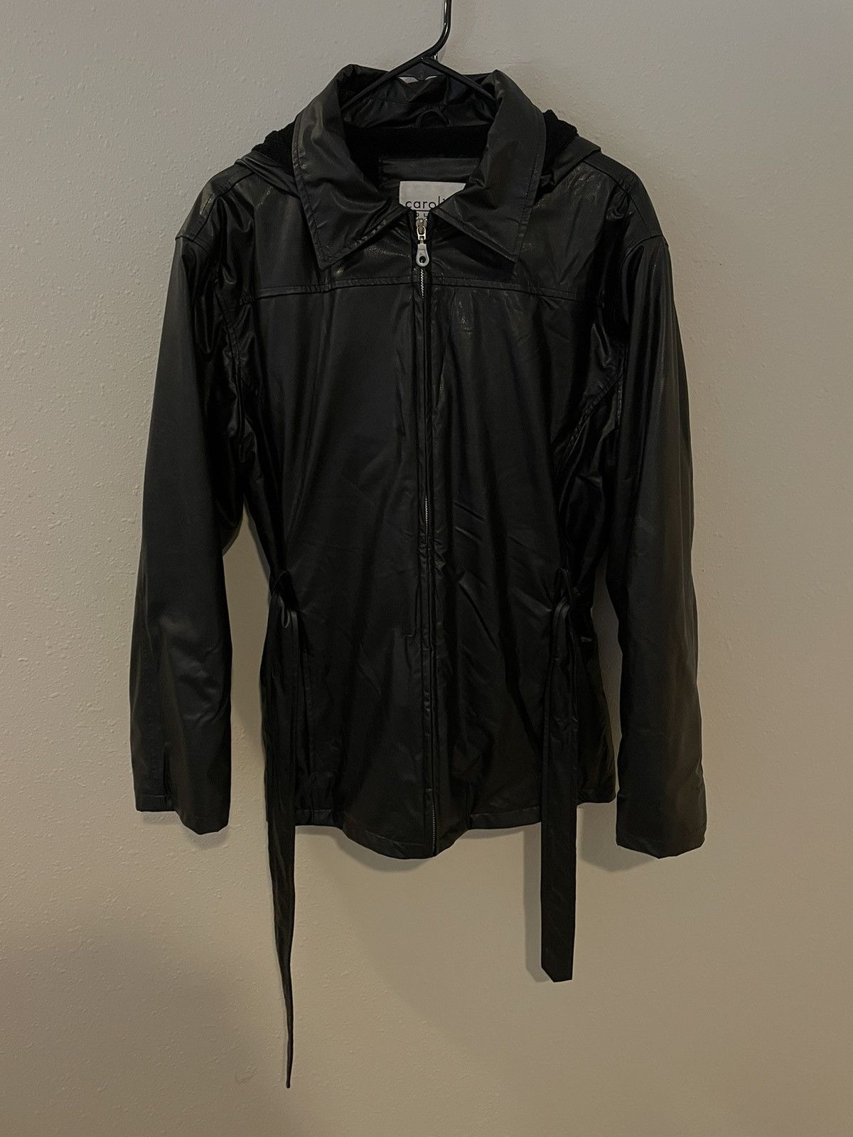 BUFFALO BOBS Black Opium style Leather Hoodie Jacket Size US M / EU 48-50 / 2 - 2 Thumbnail