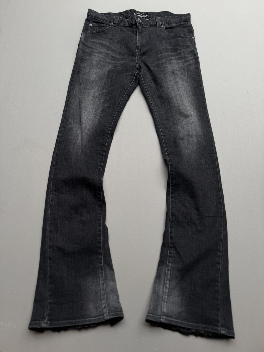 semanticdesign lace up flare jeans Size US 29 - 1 Thumbnail