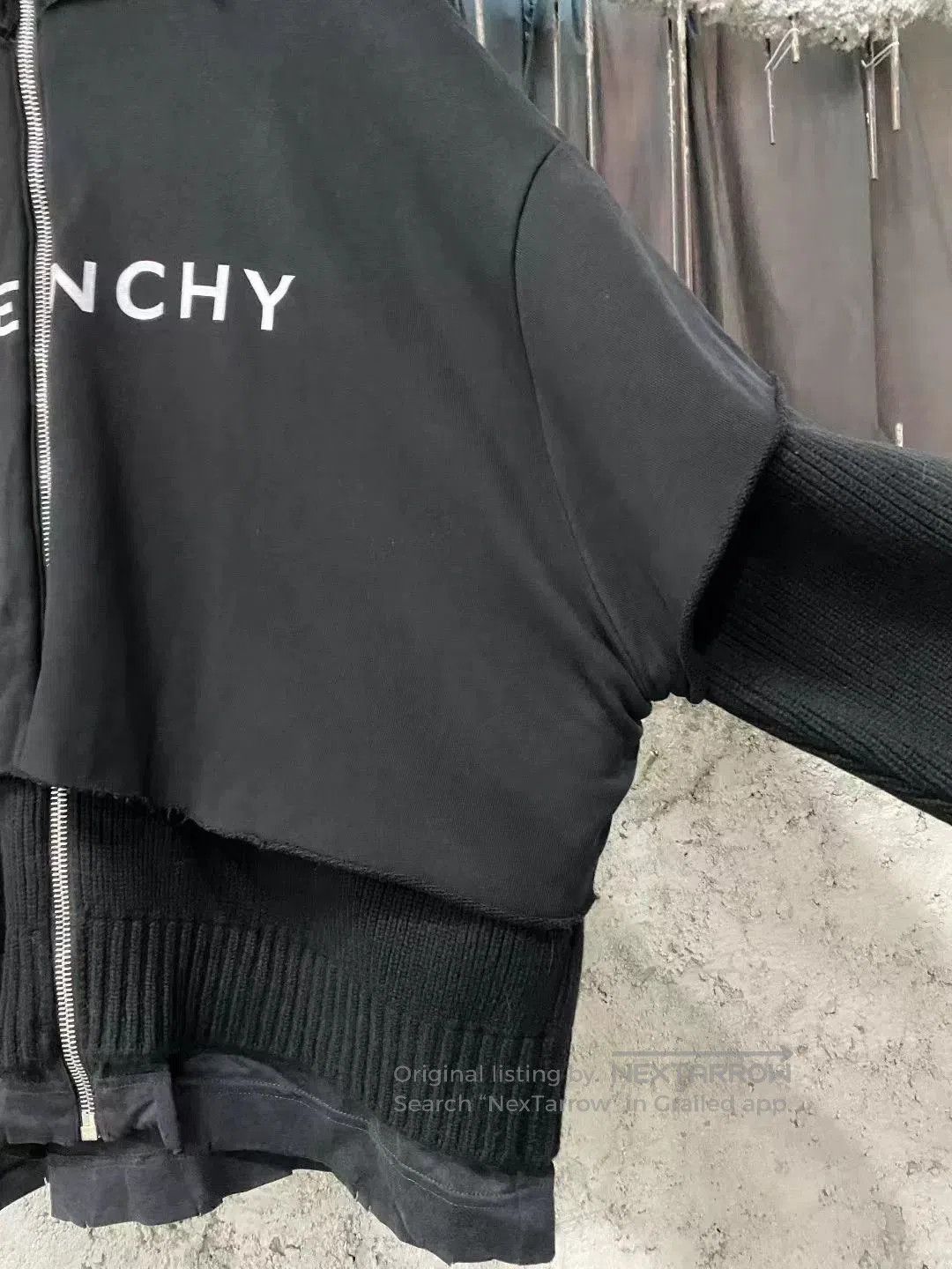Givenchy givenchy black zip hoodie sweatshirt. Size L / US 10 / IT 46 - 5 Thumbnail