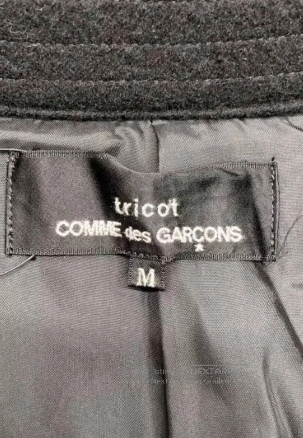 Comme des Garcons COMME des GARCONS Tricot Wool Jacket. Size M / US 6-8 / IT 42-44 - 4 Thumbnail