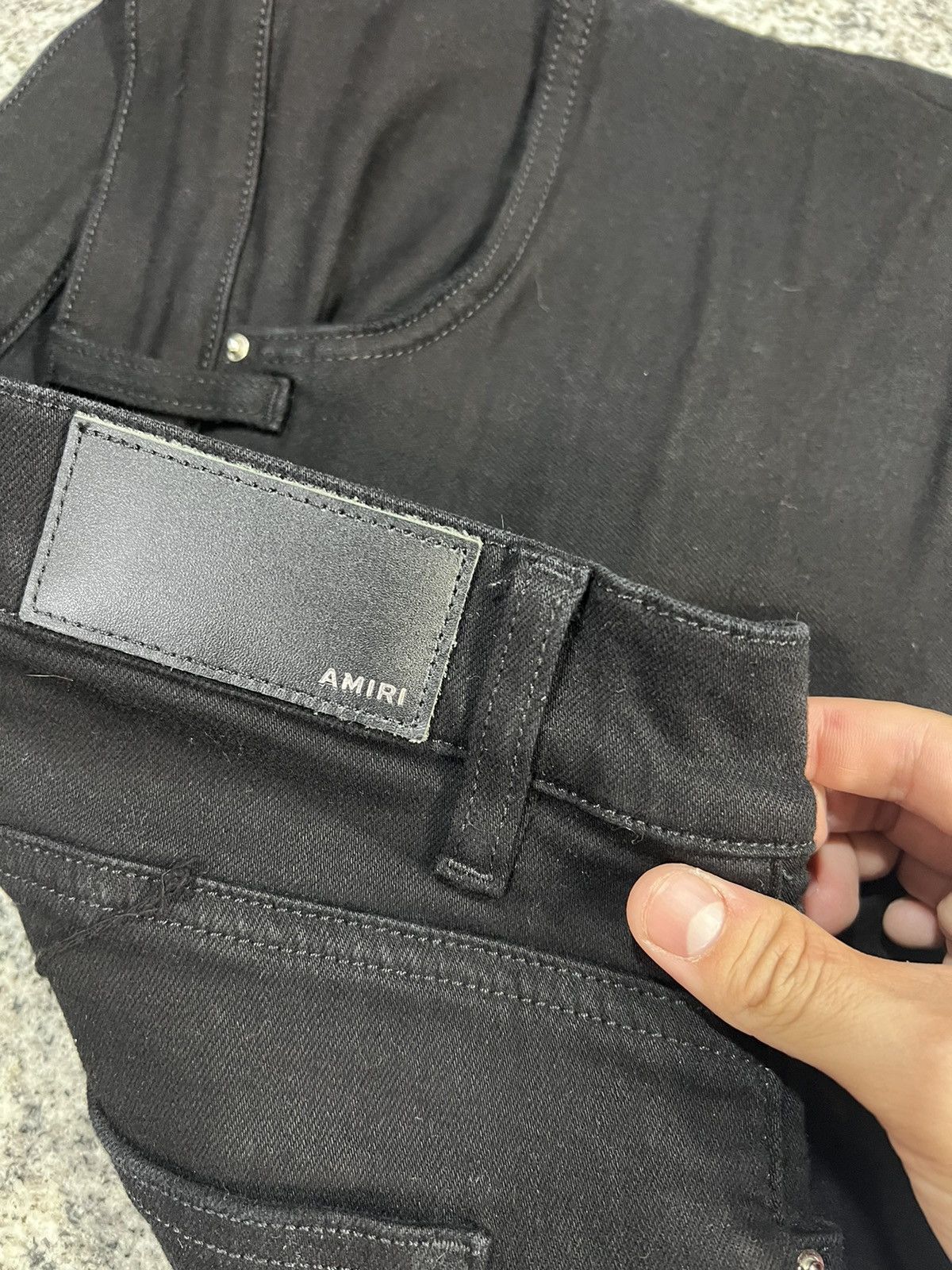 Amiri Amiri Jean Thrasher Black Size US 33 - 5 Thumbnail