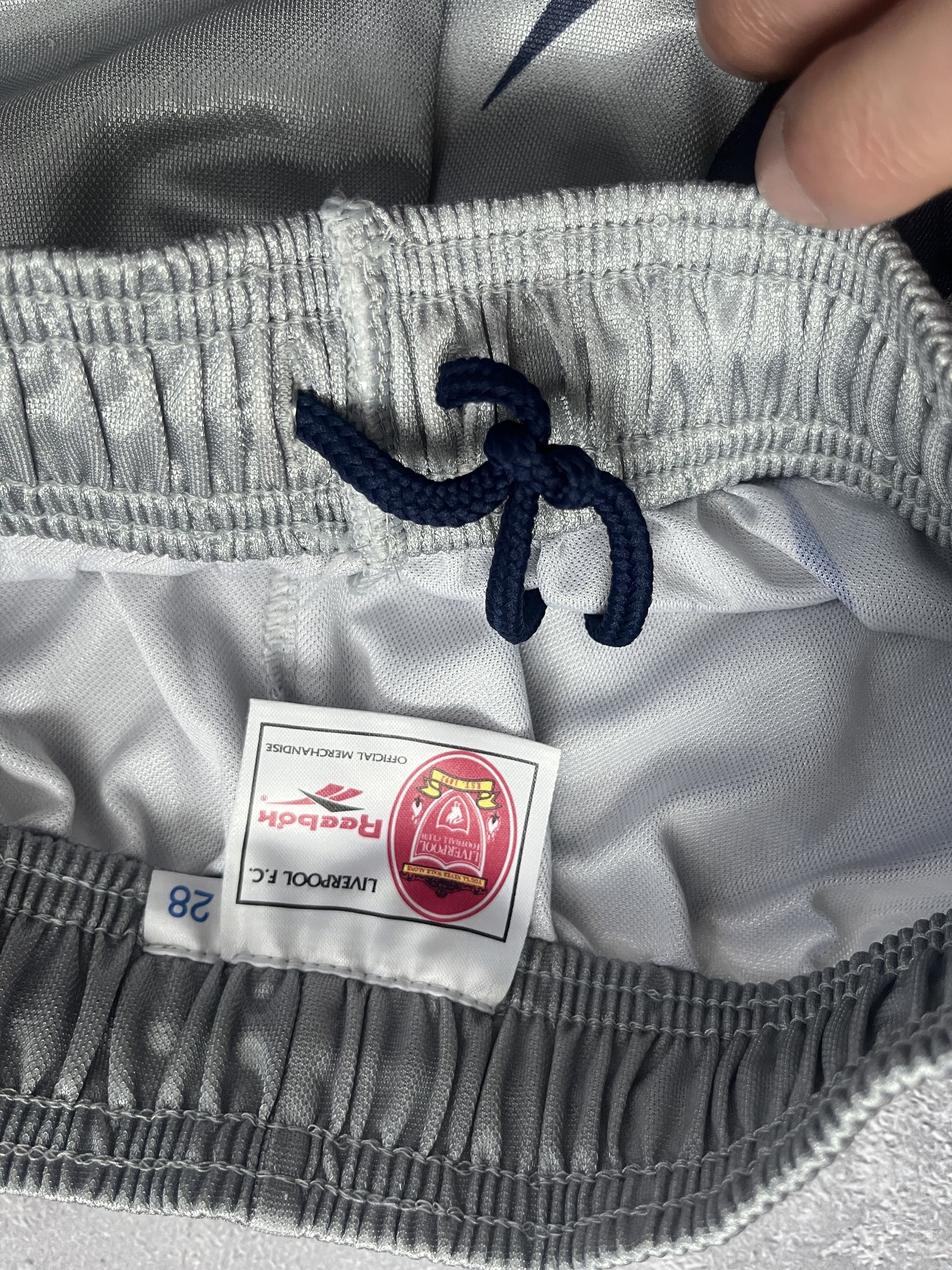 Reebok Liverpool Home football Shorts Reebok Gray Men Size 28 Size US 28 / EU 44 - 6 Thumbnail