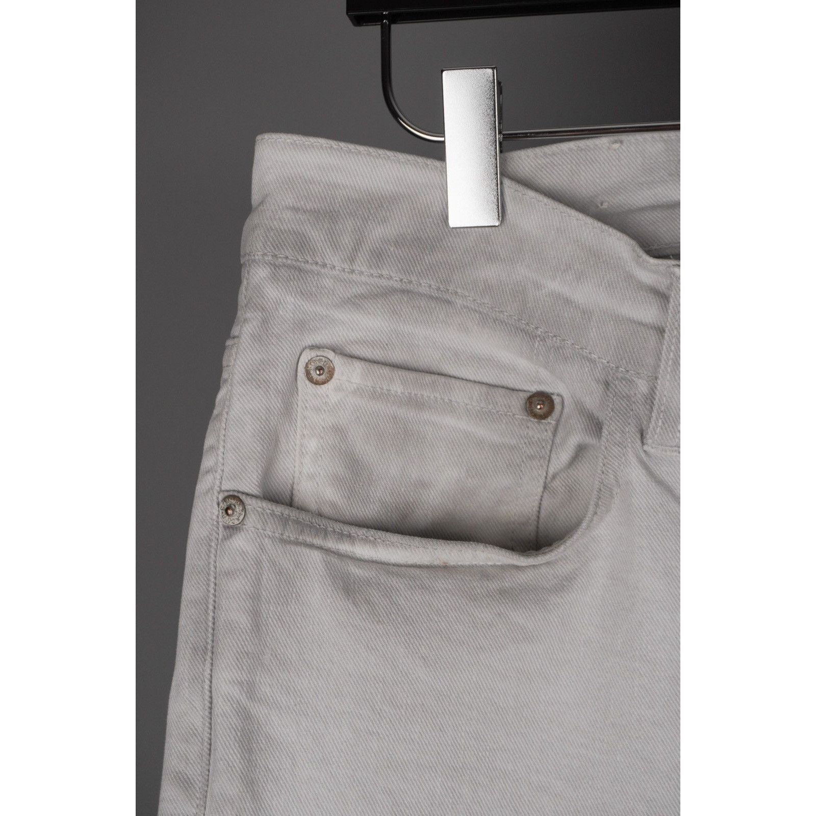 Acne Studios Acne studios grey bleached washed denim jeans pants Size US 34 / EU 50 - 6 Thumbnail