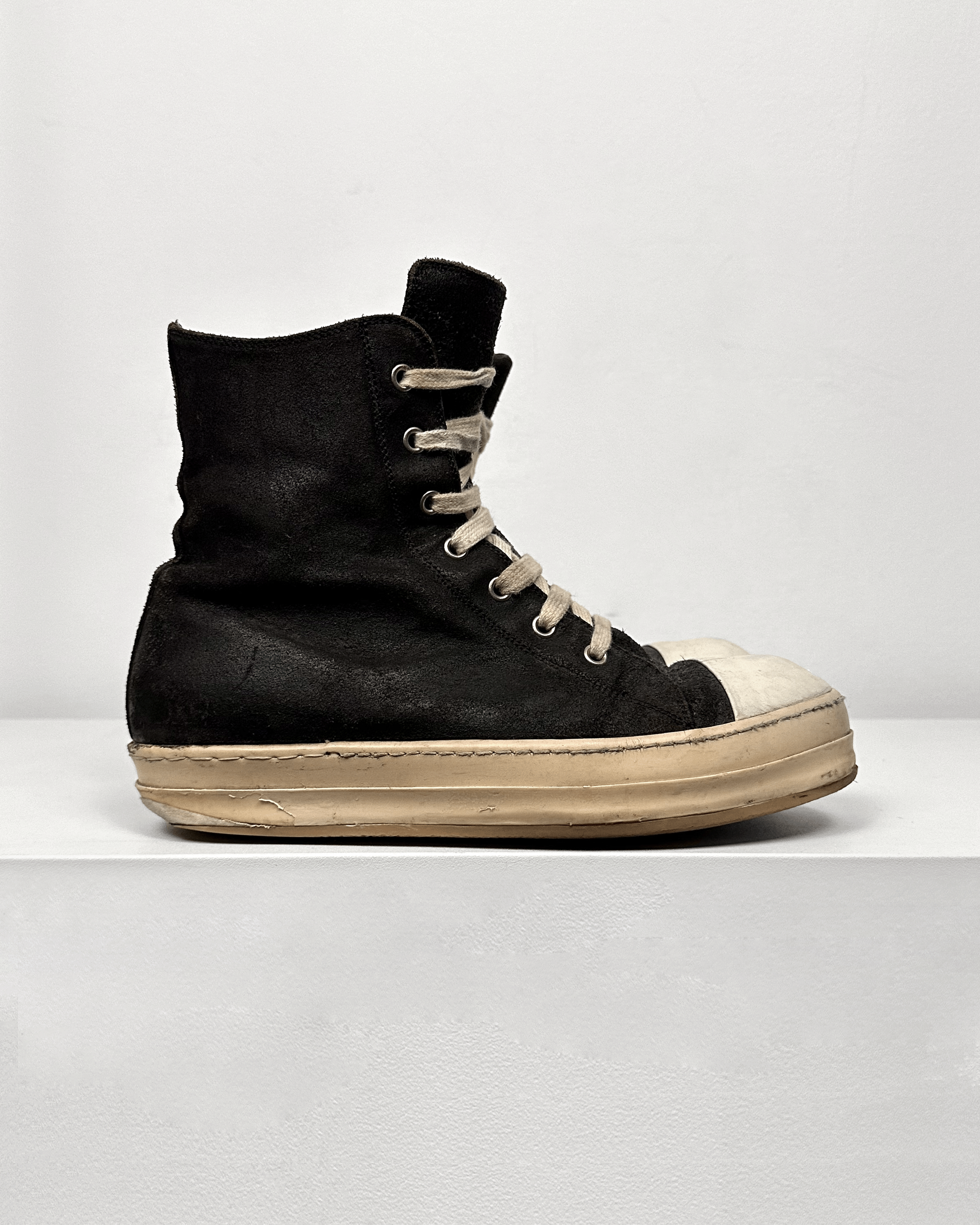 Rick Owens Rick Owens Reverse Leather High Ramones Size US 8 / EU 41 - 3 Thumbnail
