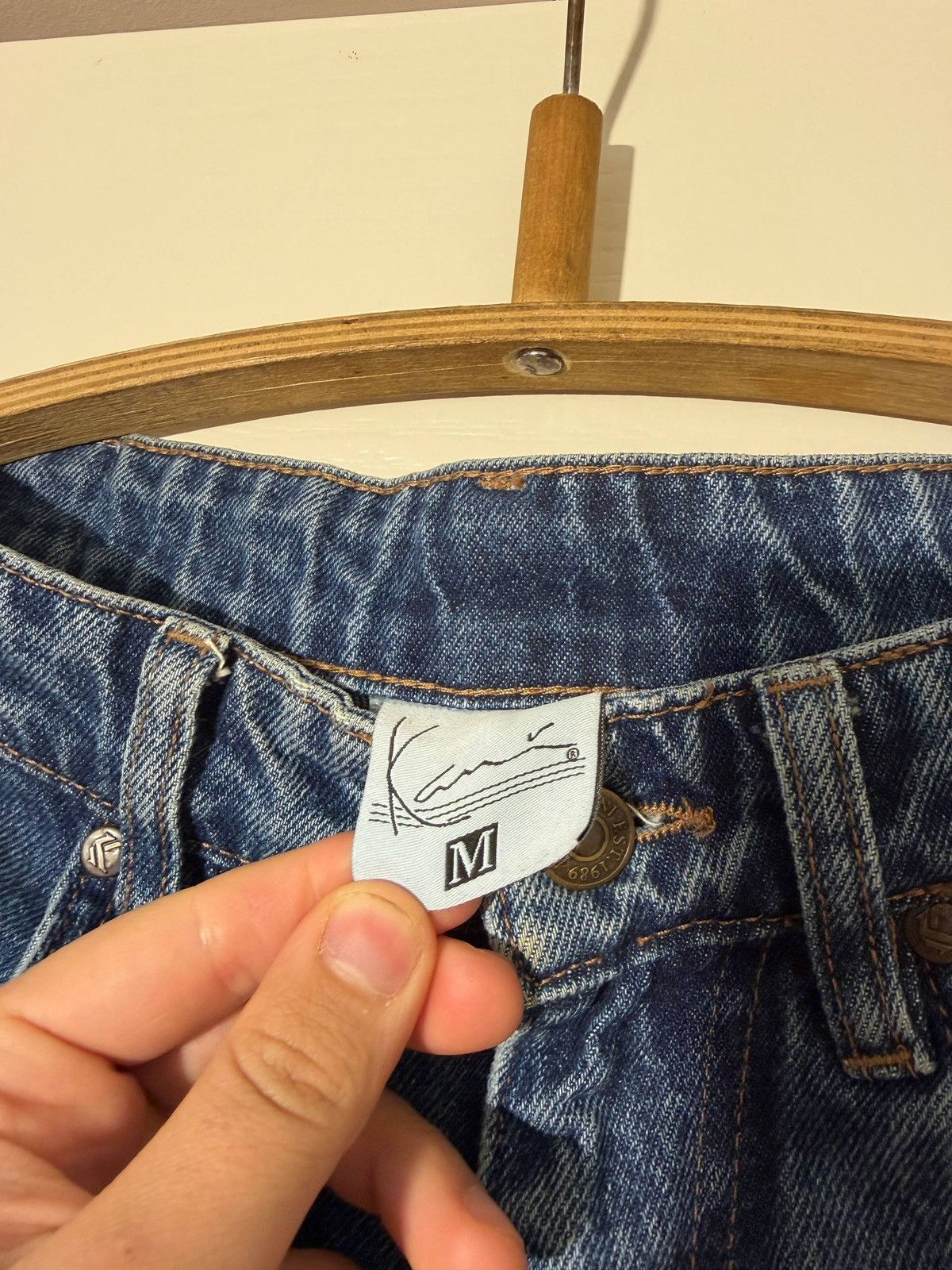 Karl Kani Karl Kani Baggy Carpenter Jeans - Embroidered Logo Size US 32 / EU 48 - 7 Thumbnail