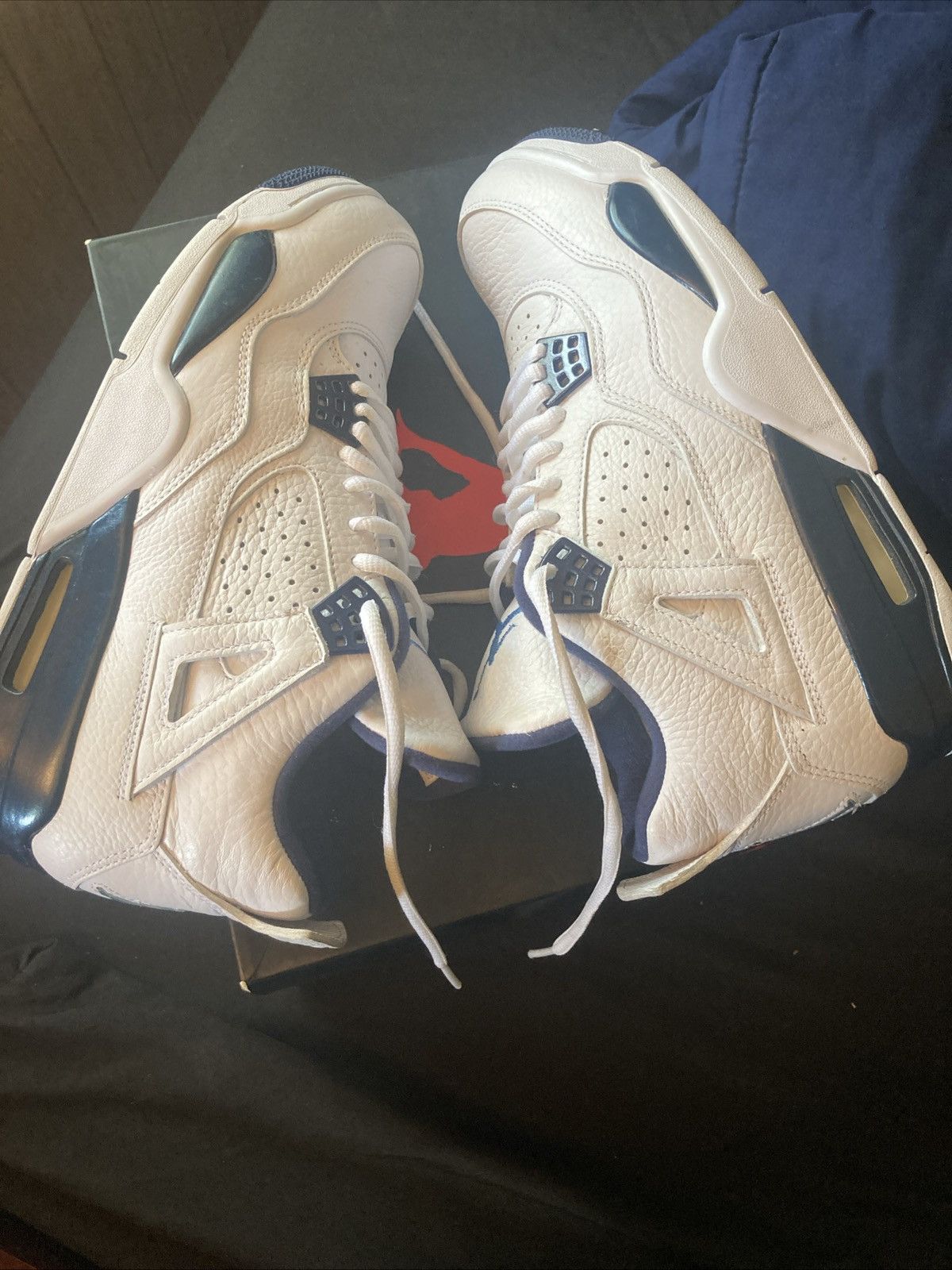 Jordan Brand jordan 4 legend blue / Midnight Navy Size US 9.5 / EU 42-43 - 3 Thumbnail