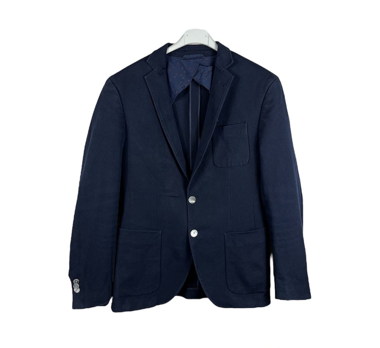 Designer × Hugo Boss Hugo Boss cotton stretch blazer travel jacket Size US M / EU 48-50 / 2 - 1 Thumbnail