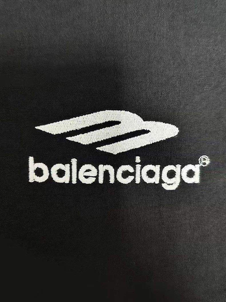 Balenciaga Balenciaga 23fw black grey color blocked 3B sports series t Size US S / EU 44-46 / 1 - 3 Thumbnail