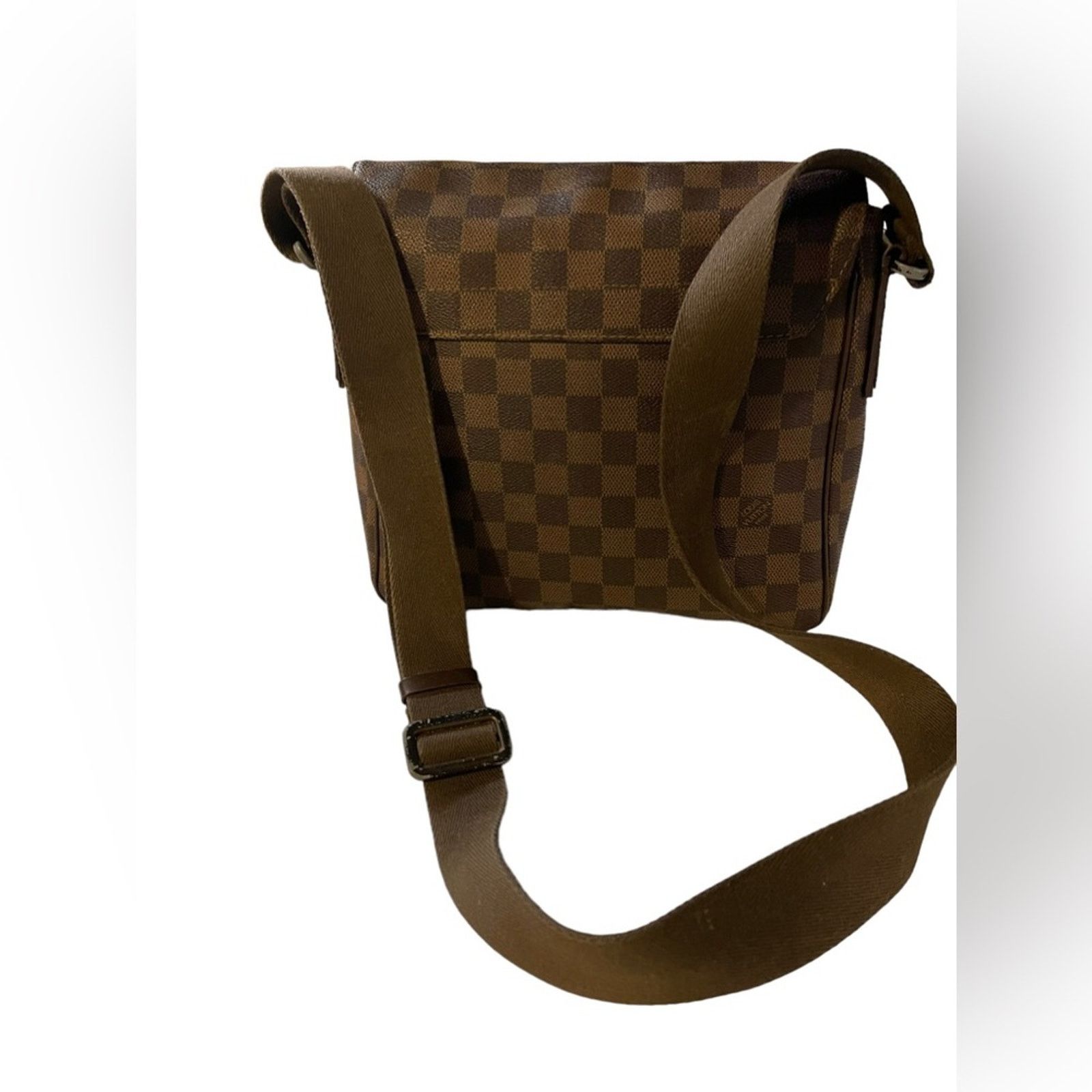 Louis Vuitton Louis Vuitton Damier Ebene Canvas District PM Bag Size ONE SIZE - 4 Thumbnail