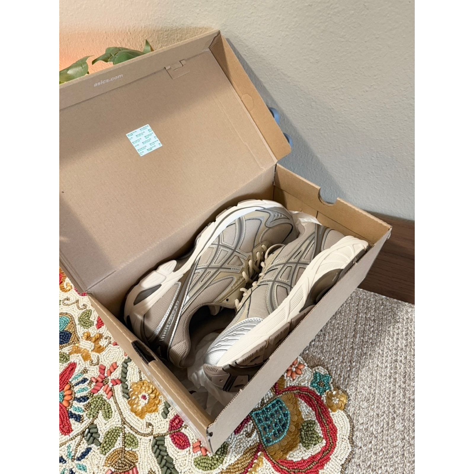 Asics Asics GT-2160 Feather Grey Brown Storm Silver Gel NYC Wood Size US 10.5 / EU 43-44 - 7 Thumbnail