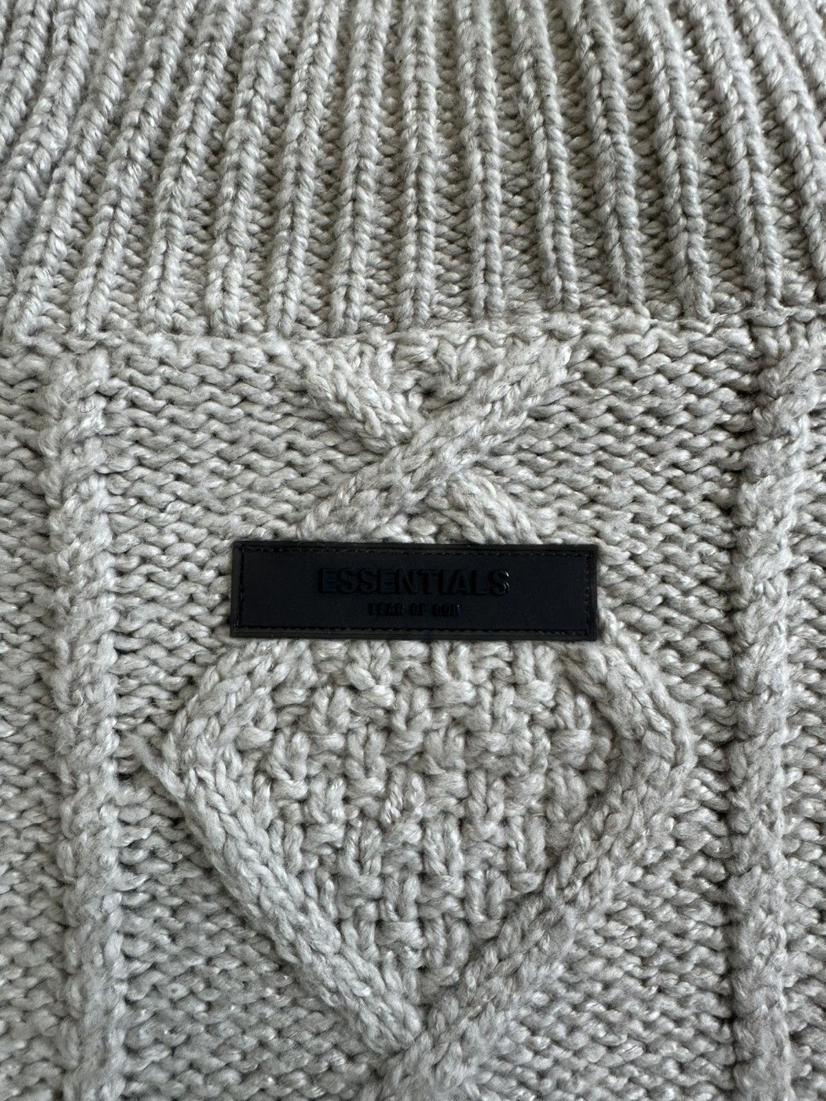 Fear of God Fear of God Essentials Wheat Cableknit Size US M / EU 48-50 / 2 - 4 Thumbnail